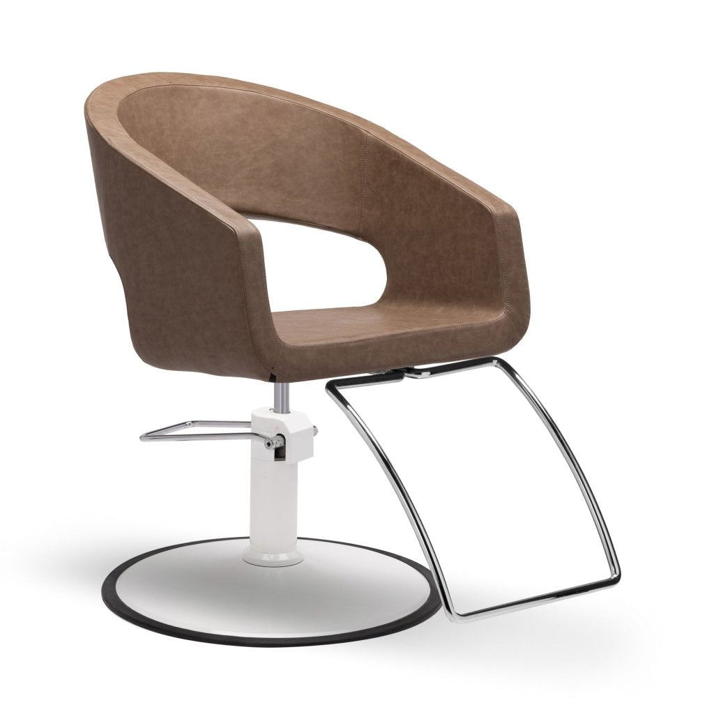 Lanvain® Relax Styling Chair 968 - Adjustable Salon Hairdressing Chair with Hydraulic Lift for Barber Shop, Beauty Salon & Home Use | Professional Styling & Comfortable Seating Solution