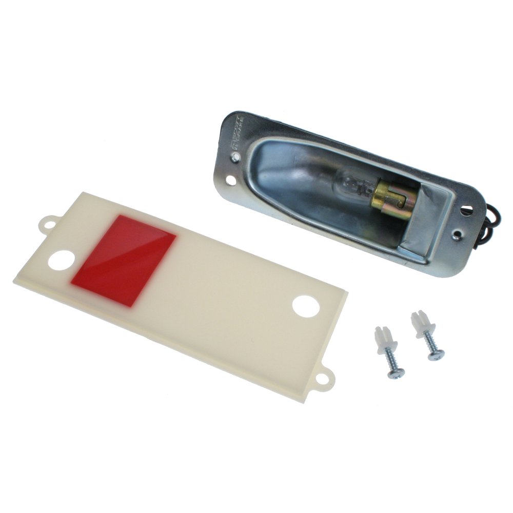Scott Drake C7ZB-13A744-C LED Door Courtesy Light Assembly - Compatible with Ford Mustang, F-150, Explorer - Interior Car Lighting Upgrade for Enhanced Safety & Style
