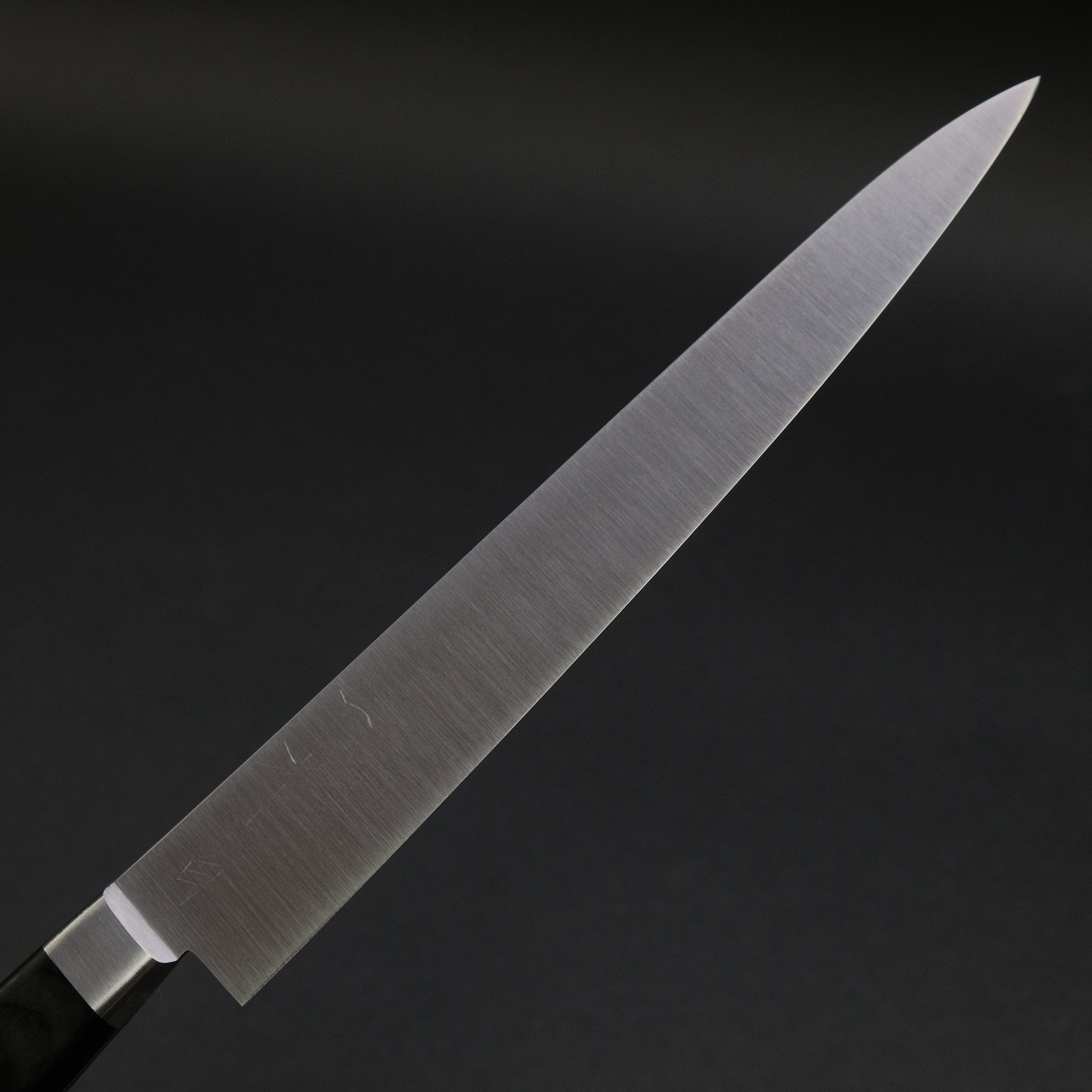 Hitohira Ashi White #2 Japanese Petty Knife 210mm with Pakkawood Handle - Perfect for Slicing, Peeling & Precision Kitchen Tasks