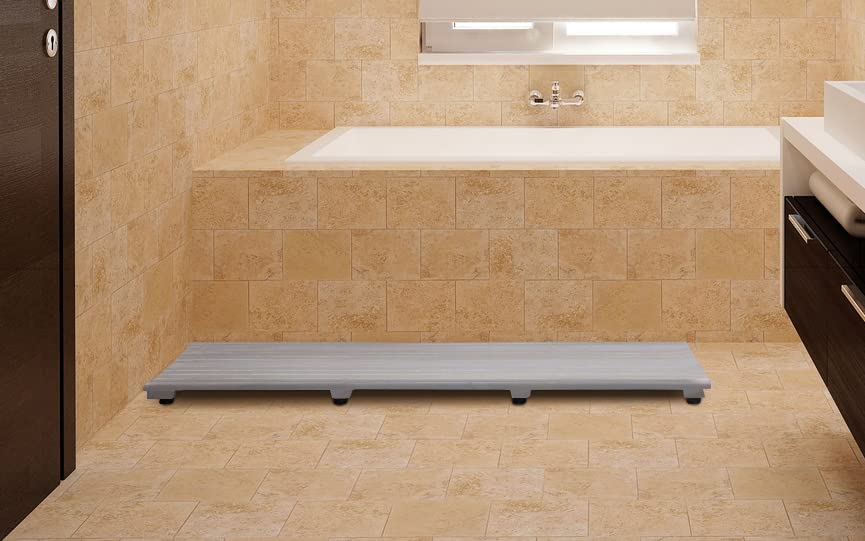 Premium Teak Shower Mat - 40