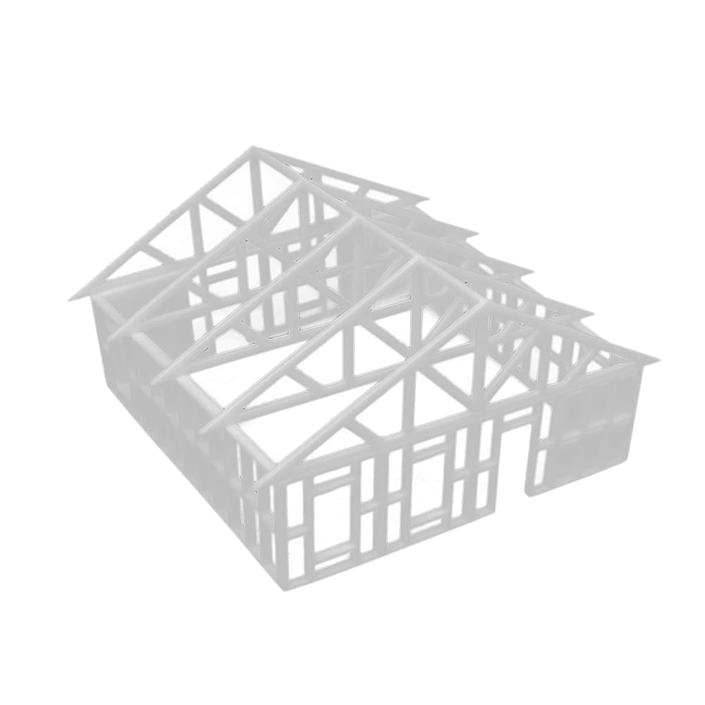 1:87 HO Scale Outland Models Railroad Scenery - Under Construction House Framework Kit for Model Train Layouts | Perfect for DIY Scenery Building & Train Display Scenes