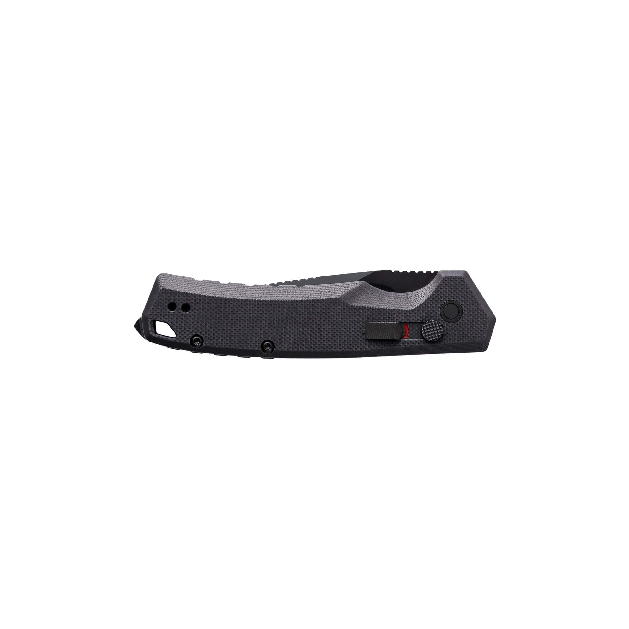TEKTO Collab A3 Delta Mini Pocket Knife - Black G10 Handle with Black Accents - EDC, Outdoor, Camping & Everyday Carry Knife