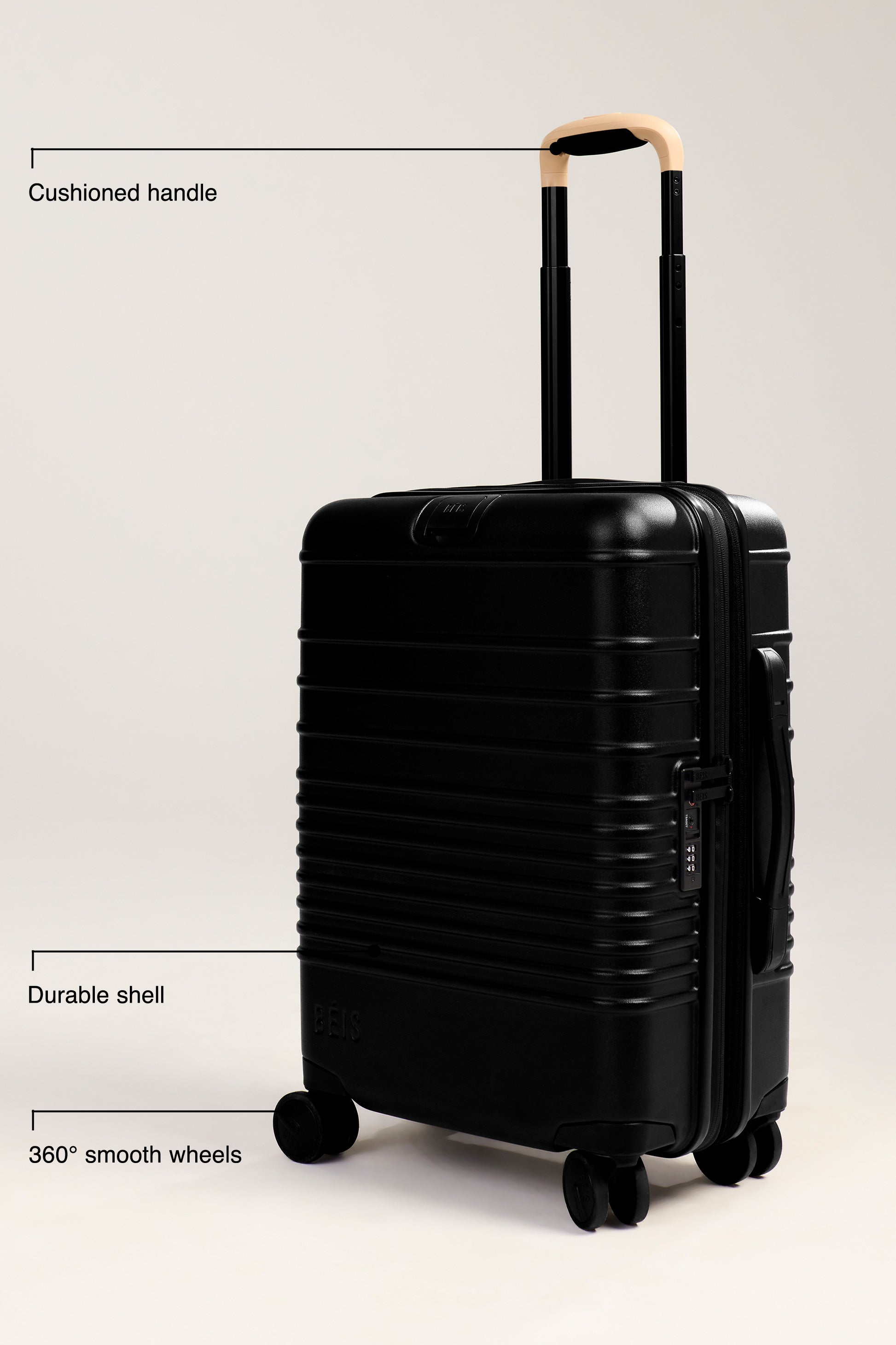 Best Black Carry On Roller Luggage - Lightweight & Durable Suitcase for Air Travel, Business Trips & Weekend Getaways