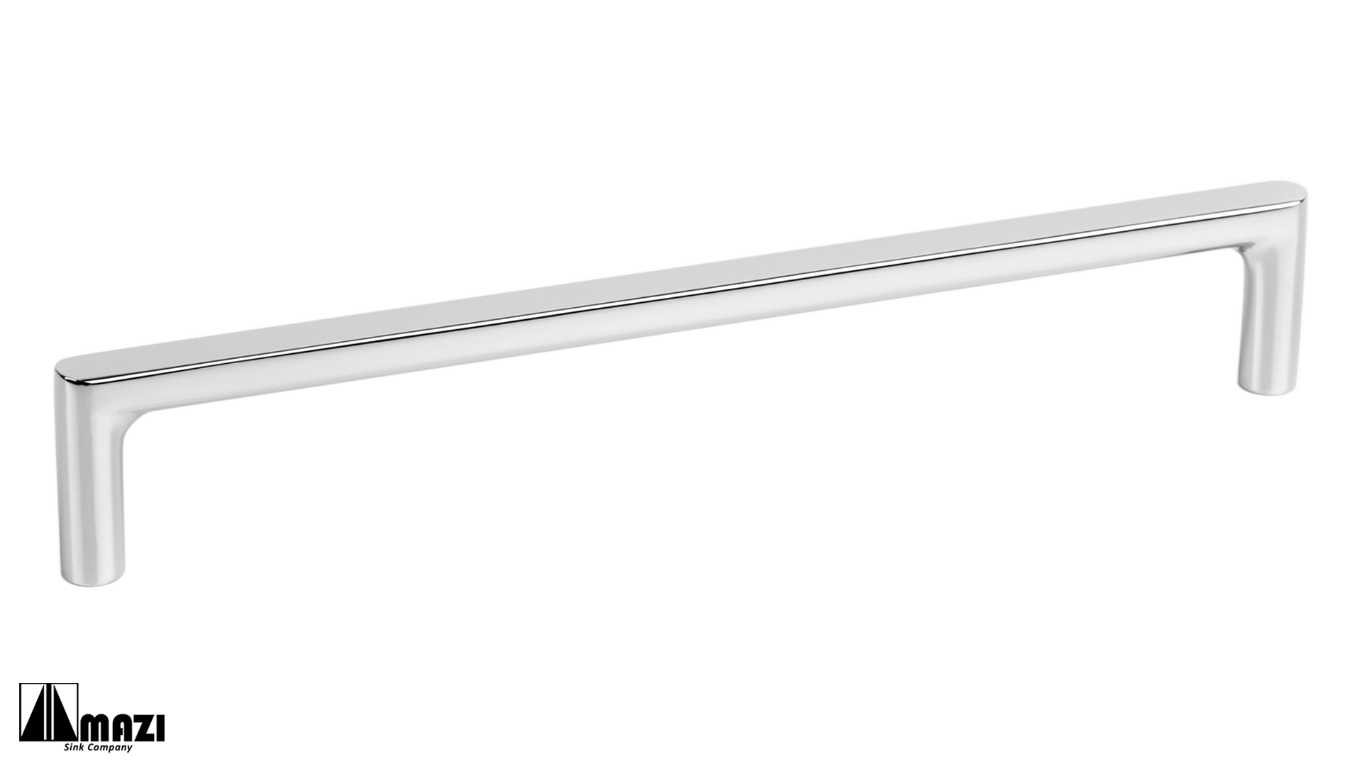 PURA 0487 Cabinet Handle - Polished Chrome Finish for Kitchen & Bathroom Cabinets, Drawers, and Furniture Hardware