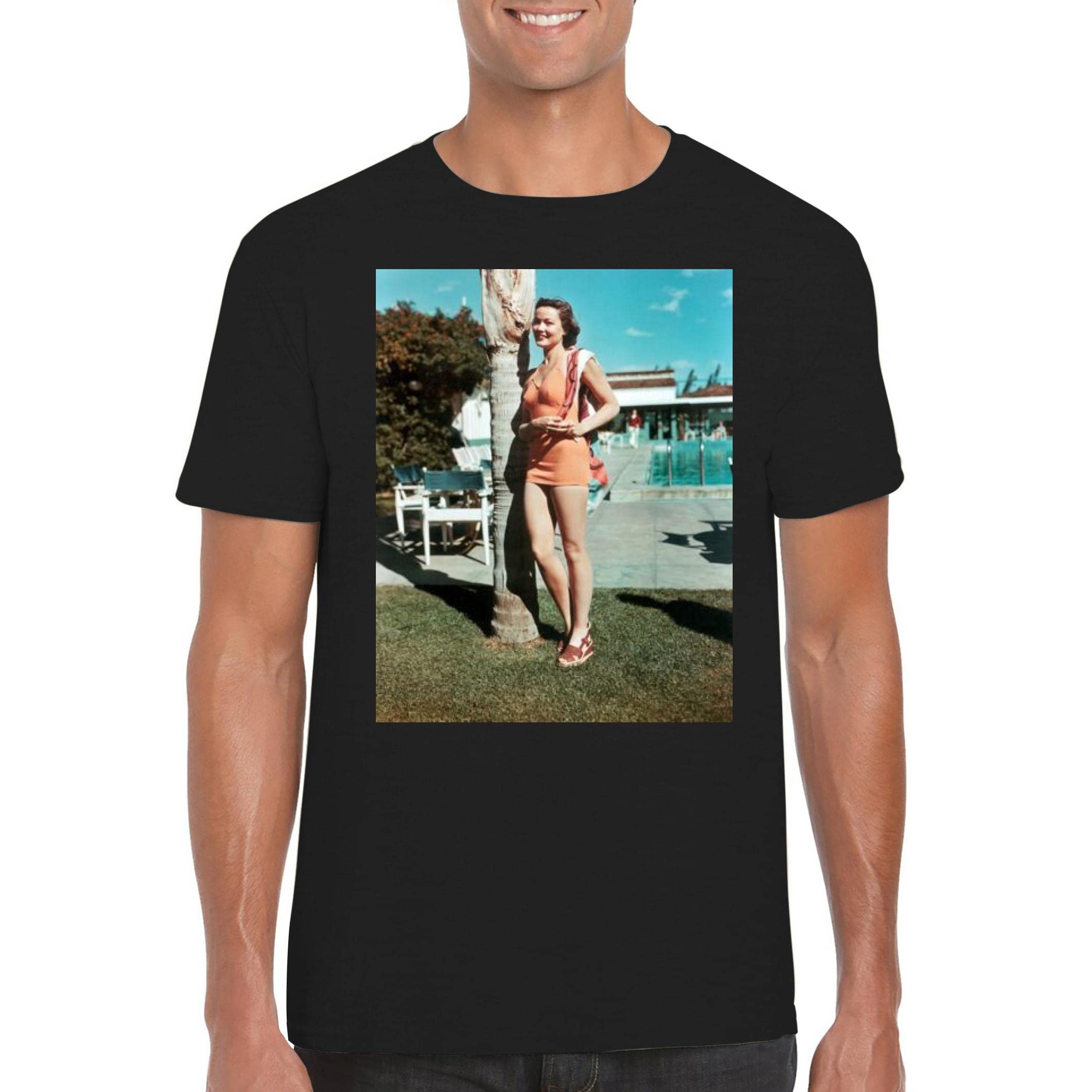 FC Carino James Gandolfini Men's Crewneck T-Shirt - Premium Cotton Casual Tee for Fans | Comfortable Gift for TV Show Lovers | Perfect for Daily Wear, Movie Nights & Fan Events