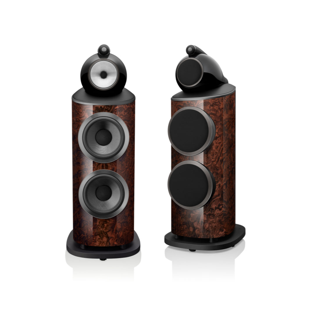 Bowers & Wilkins 801 D4 Signature High-End Floorstanding Speakers - Premium Audiophile Sound for Home Theater & Music Listening