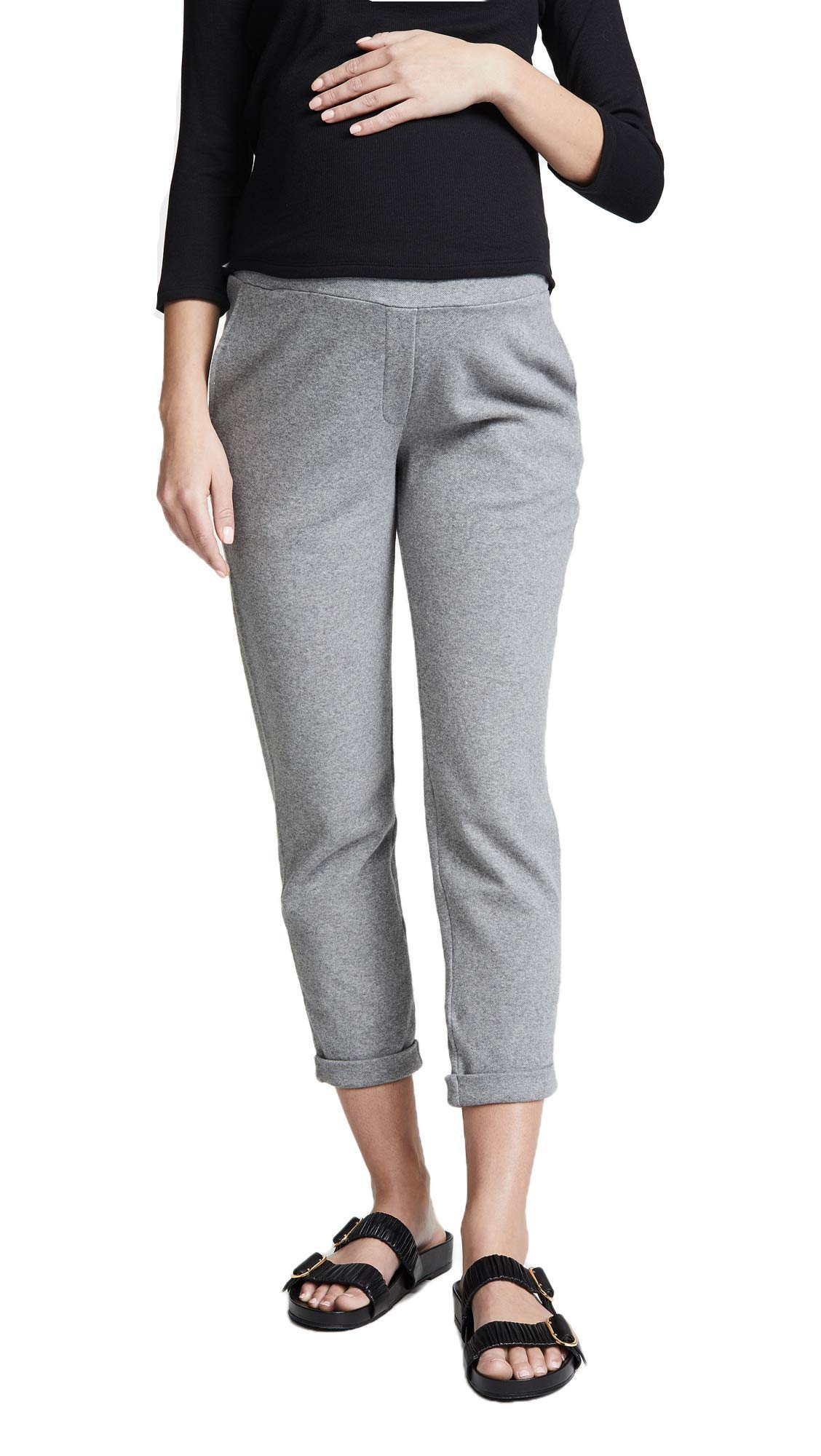 Hatch Women's Straight Leg Jeans - High Waist Stretch Denim Pants for Casual & Office Wear