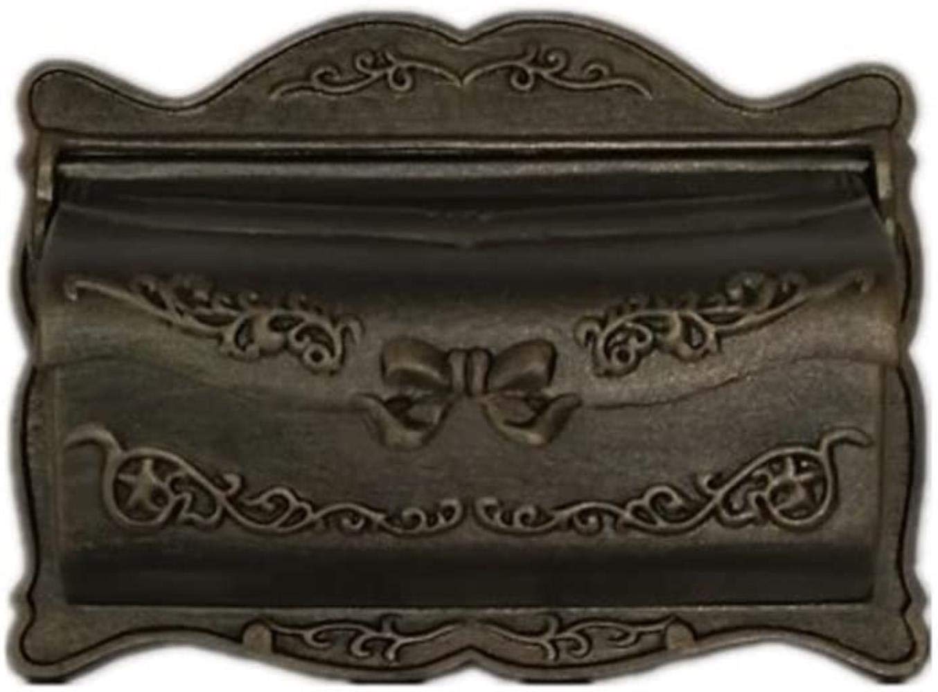 Bronze Mailbox-Mounted Newspaper Box - Outdoor Community Letter Box for Newspapers & Mail - Perfect for Suburban Homes, Apartments & Neighborhoods