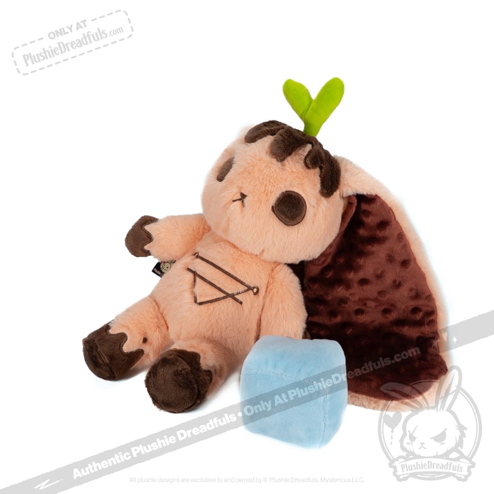 Plushie Dreadfuls Pica Bunny - Soft Stuffed Animal Toy for Kids & Collectors | Cute Bunny Plush for Gifts, Bedroom Decor & Anxiety Relief