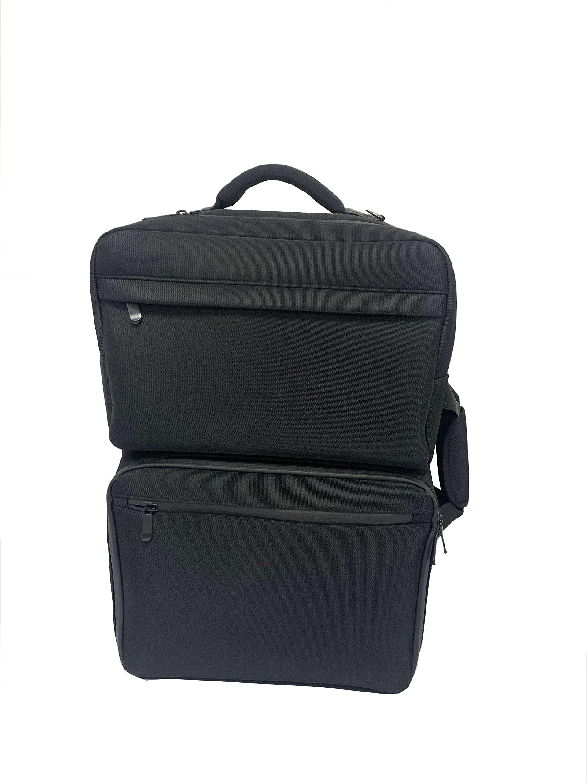 Professional Barber Travel Backpack - Portable Mobile Haircut Station with Cosmetic Organizer & Tool Storage - Ideal for Barbers, Stylists & Makeup Artists (Black) - Perfect for Salon, Travel & On-the-Go Services