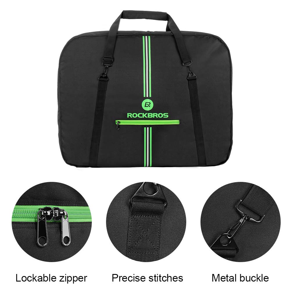 ROCKBROS 16-20 Inch Bike Travel Bag - Airline Approved Bicycle Carrying Case for Air Travel | Perfect for Cycling Trips, Bike Transport & Storage
