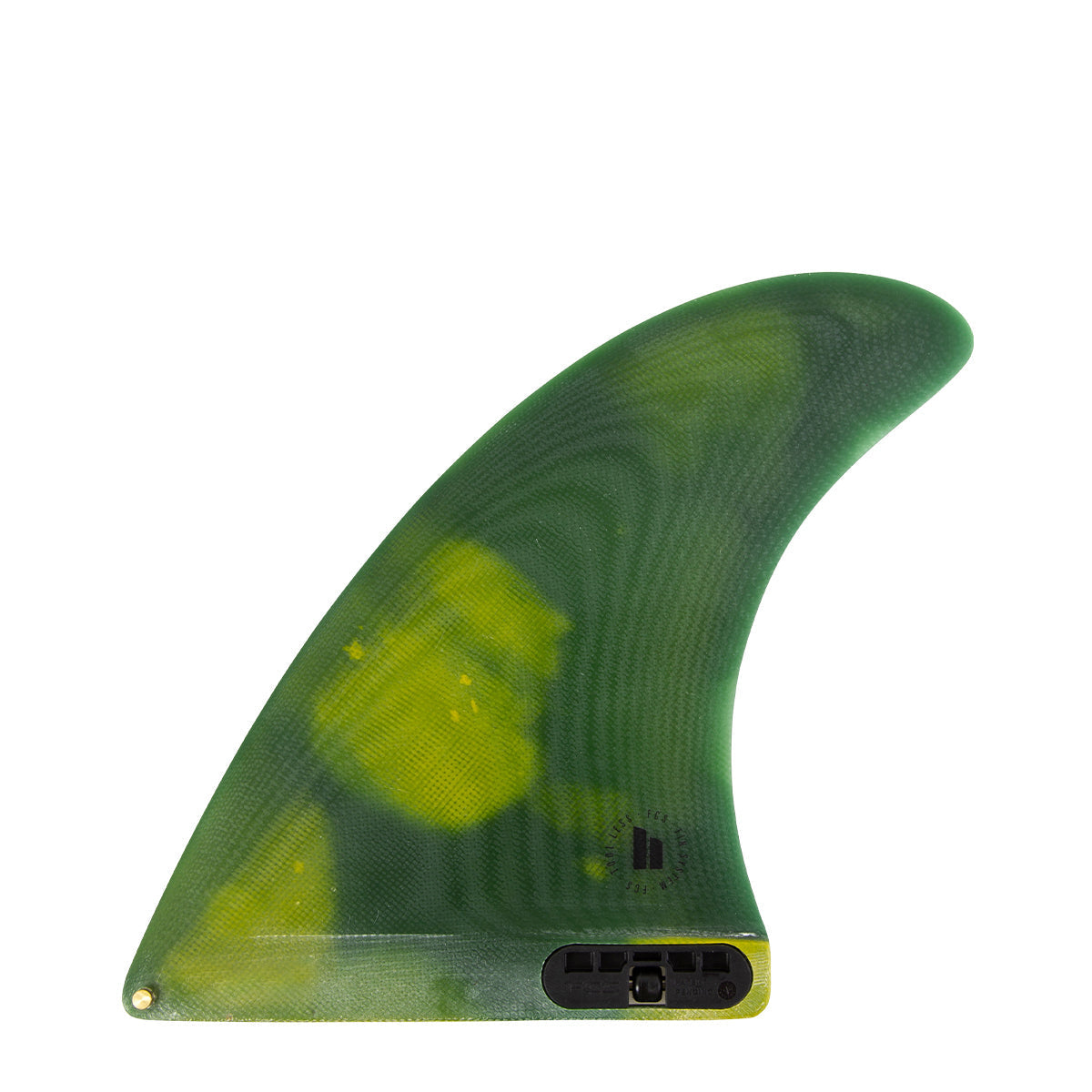 FCS II Rob Machado Sunday Single Fin Surfboard Fin - Camo Design for 7'0