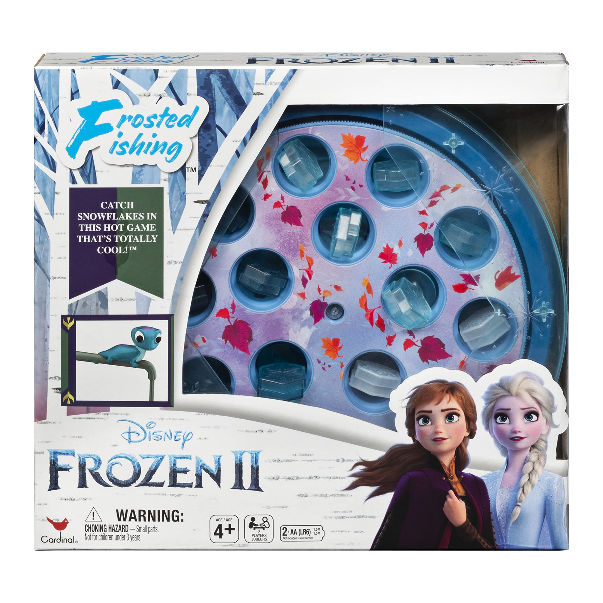 Spin Master Disney Frozen 2 Frosted Fishing Game - Fun Family Board Game for Kids Ages 4+ - Perfect for Birthday Gifts, Family Game Nights & Frozen Themed Parties