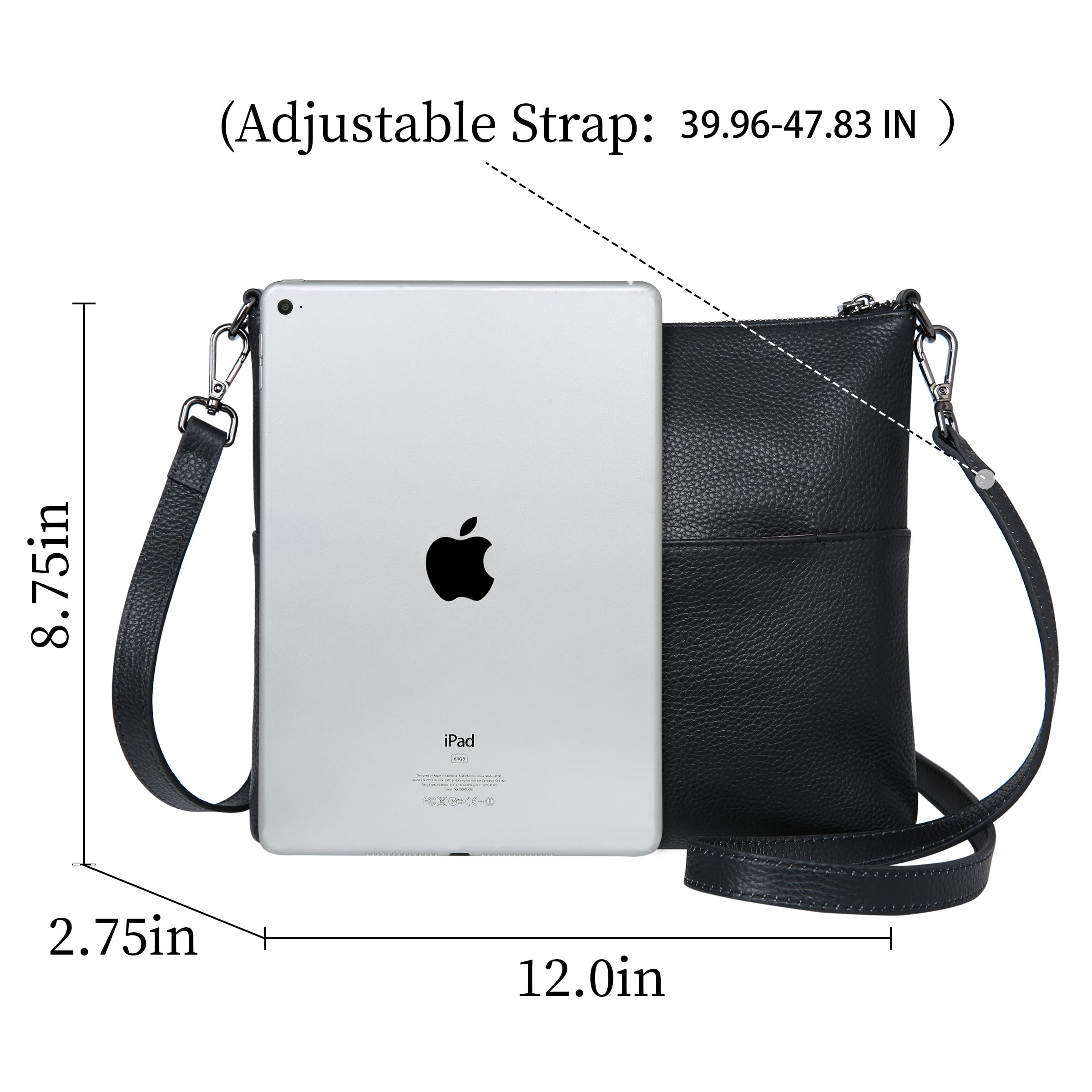Stylish Iswee Leather Crossbody Bag for Women - Fashion Designer Handbag Purse | Perfect for Work, Travel & Everyday Use