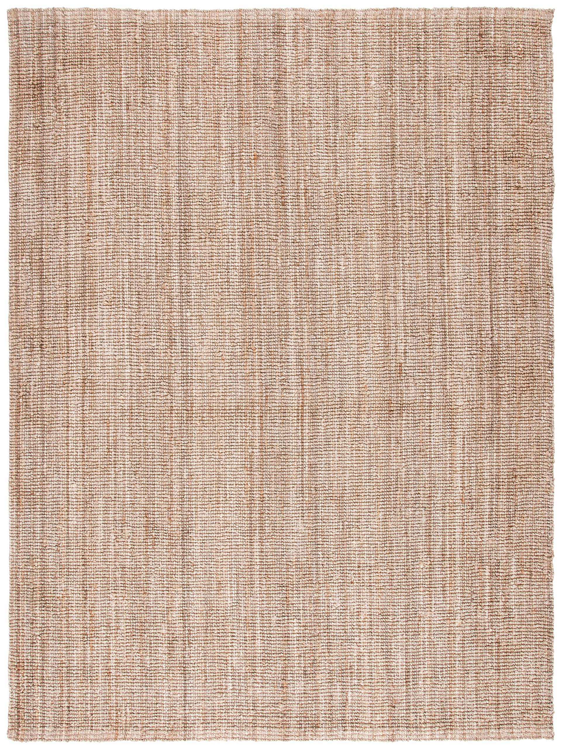 SAFAVIEH Handmade Natural Jute Area Rug 8' x 10' - Farmhouse Boho Chic Grey Rug for Living Room & Bedroom | Durable & Stylish for High Traffic Areas | Perfect for Rustic, Country or Coastal Home Decor