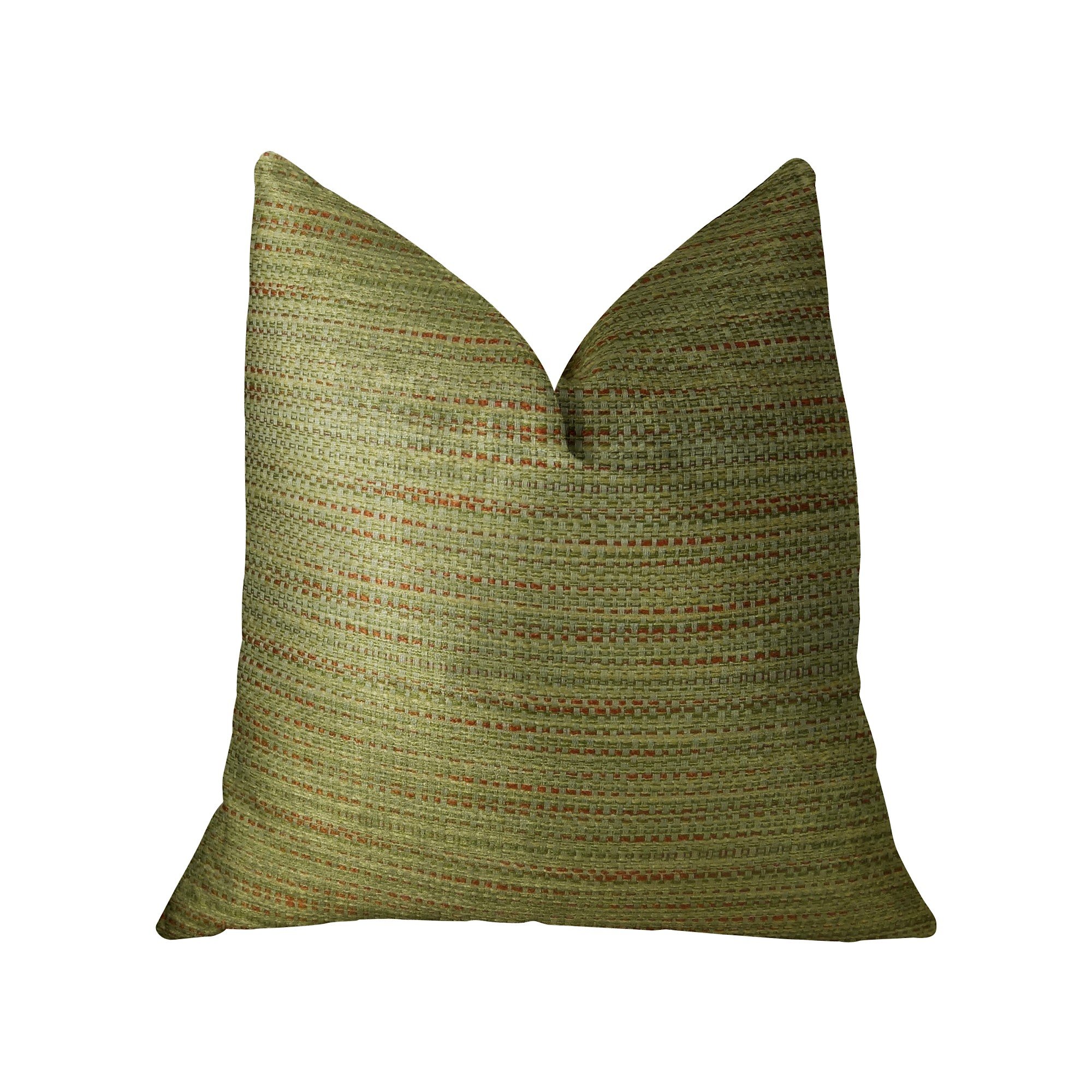 Plutus Honeysuckle Handmade Decorative Throw Pillow 20x30 Inches - Soft Taupe Linen Cover for Sofa, Bed, Couch - Queen Size Home Decor Accent Pillow for Living Room, Bedroom & Nursery