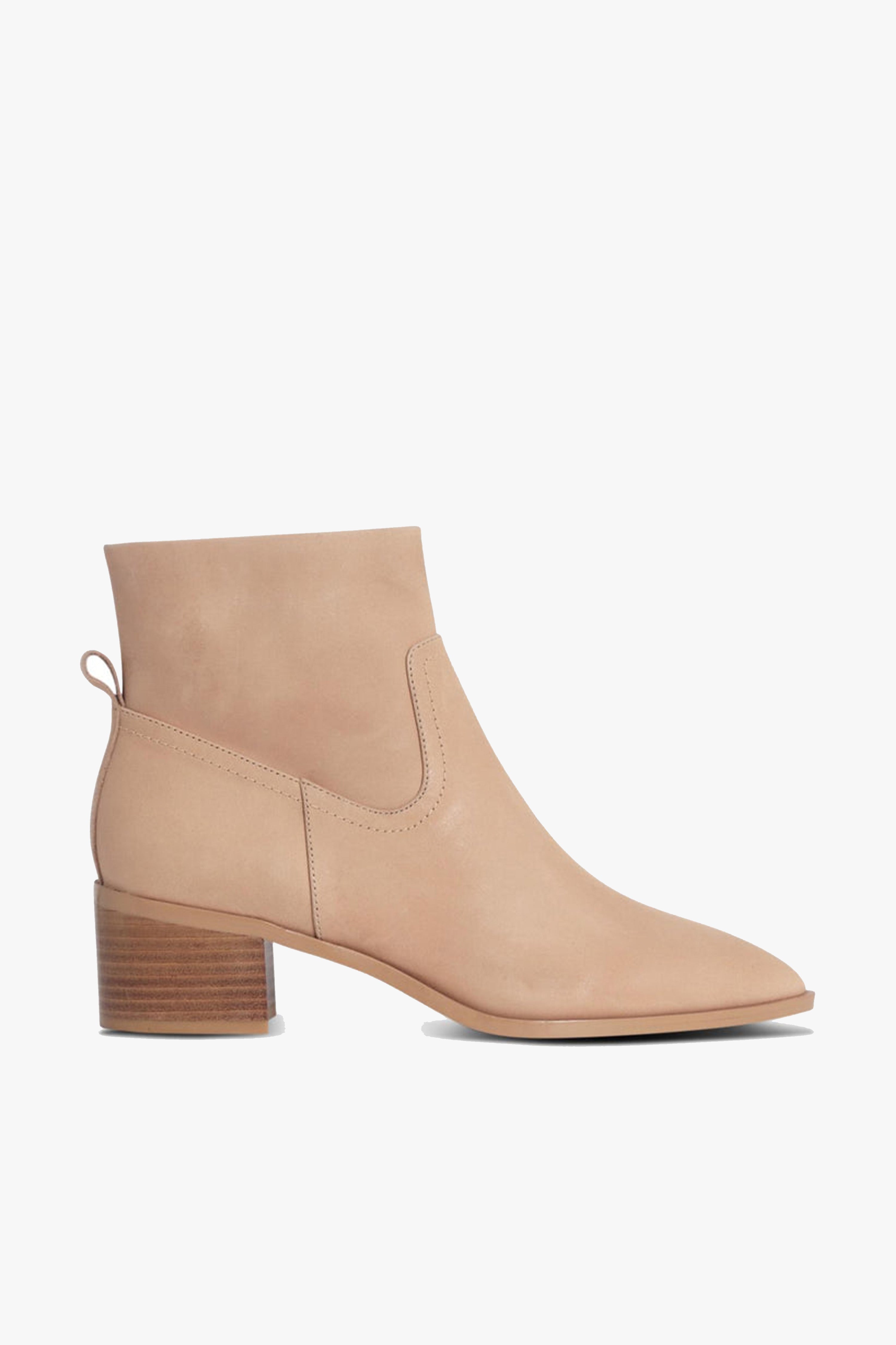 Haven Women's Ankle Low Natural Leather Boots - Comfortable Casual Shoes for Walking, Work & Everyday Wear
