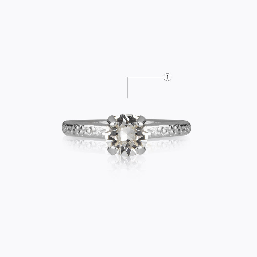 Natti Ring - Adjustable Stainless Steel Ring for Women & Men, Available in Multiple Colors (Gold, Silver, Rose Gold) - Perfect for Everyday Wear, Gifts & Special Occasions