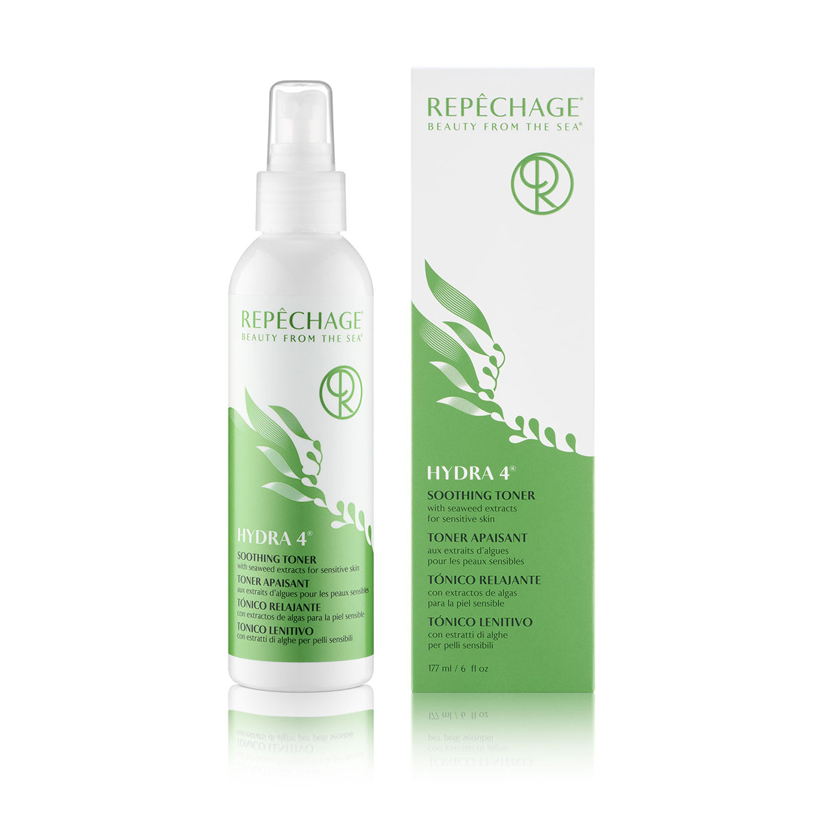 Hydra 4® Soothing Facial Toner for Dry & Sensitive Skin | Alcohol-Free Hydrating & Calming Toner | Perfect for Daily Skincare Routine & Post-Cleansing