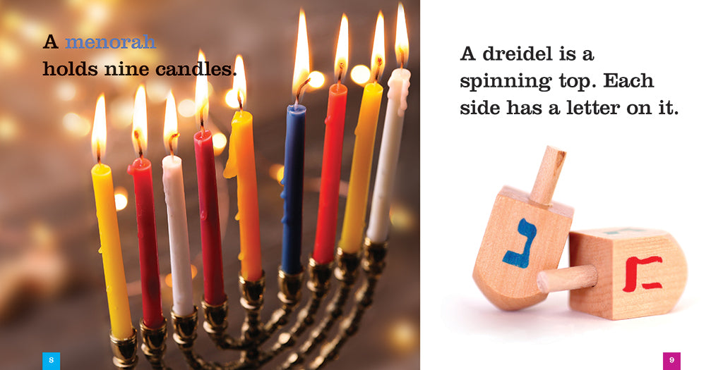 Hanukkah Book 978-1-64026-330-7 - Jewish Holiday Gift for Kids, Family Storytime & Hanukkah Celebration