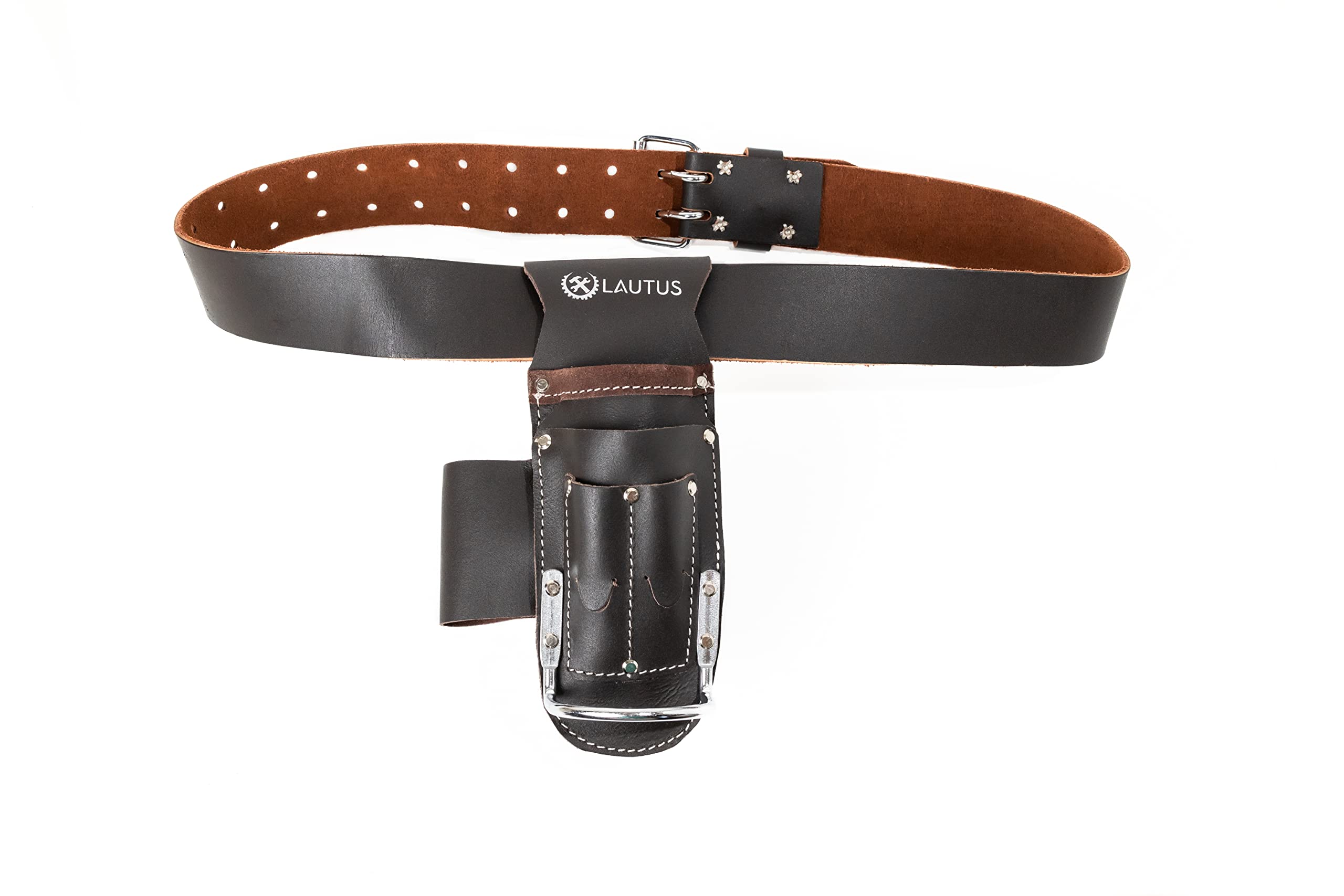 Heavy Duty Tool Belt with Pliers Pouch - Adjustable Work Belt for Electricians, Carpenters & Construction Workers - Perfect for DIY Projects & Professional Job Sites
