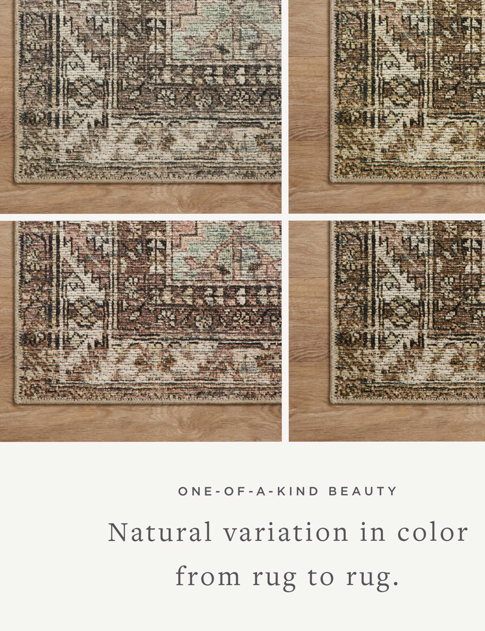 Amber Lewis x Loloi Billie Rug - Stylish Bohemian Area Rug for Living Room, Bedroom & Home Decor
