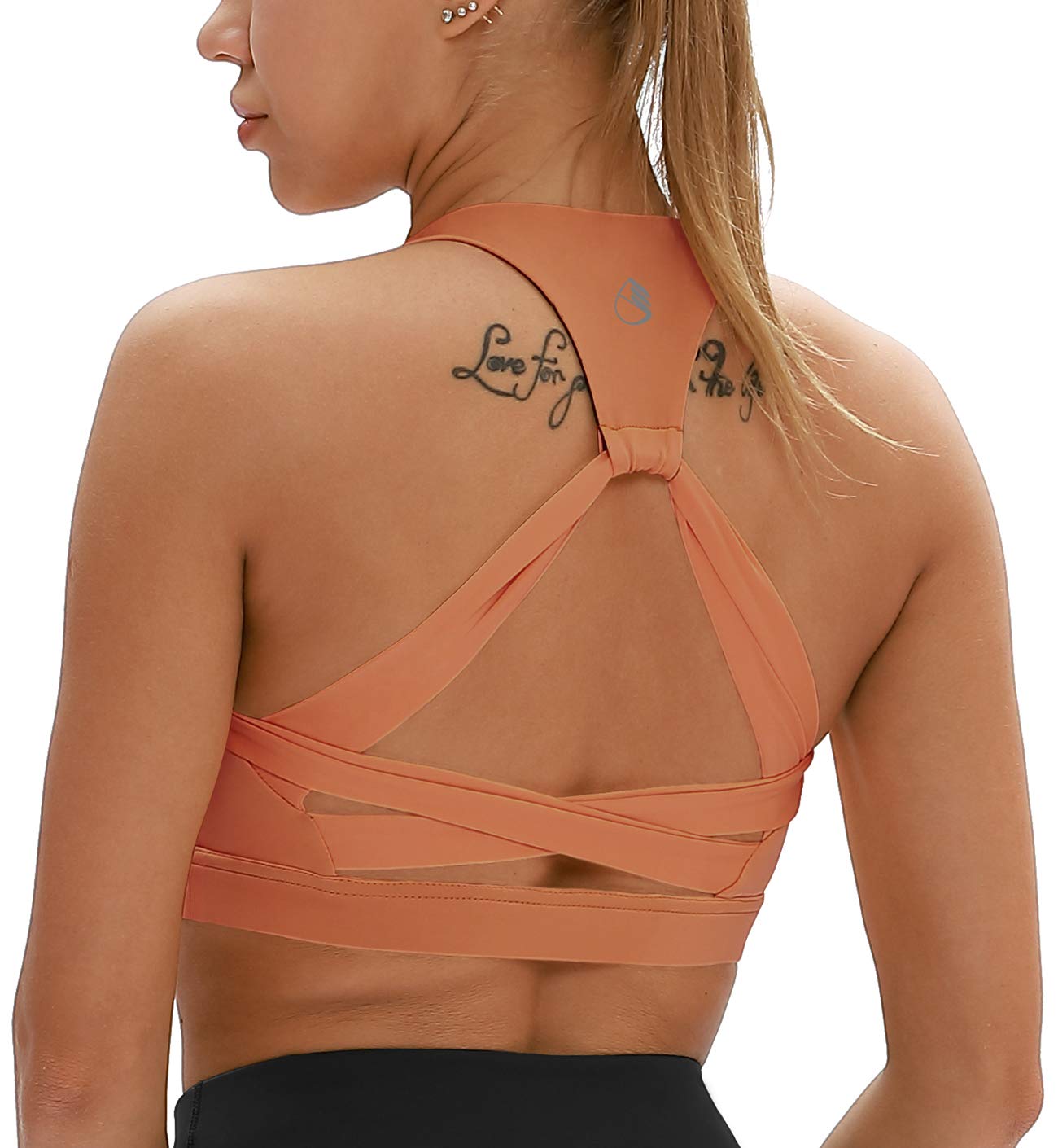 Icyzone Women's Workout Sports Bras - High Support Fitness, Running & Yoga Activewear Tops for Gym, Training & Daily Wear