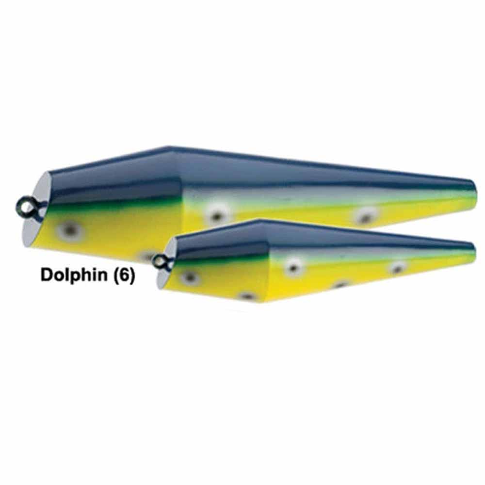 Boone Lulu Dolphin 13.5 Inch 8 Pin Rigged Ultimate Pin Teaser Fishing Lure - Perfect for Saltwater and Freshwater Bass Fishing