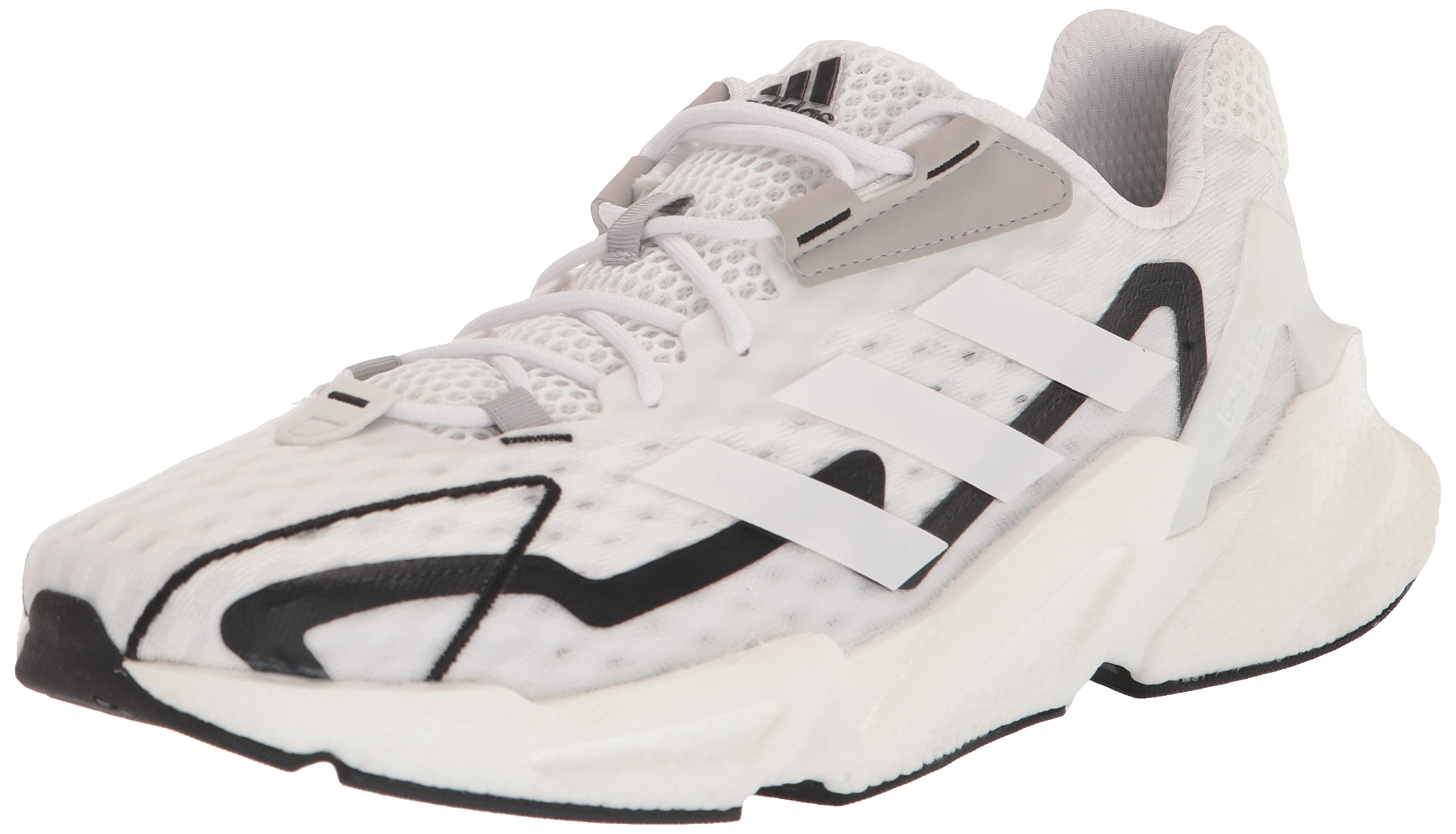 Adidas Men's X9000L3 Running Shoes - Lightweight Breathable White/Black Sneakers for Jogging, Gym & Workout | Heat.RDY Technology | Size 11