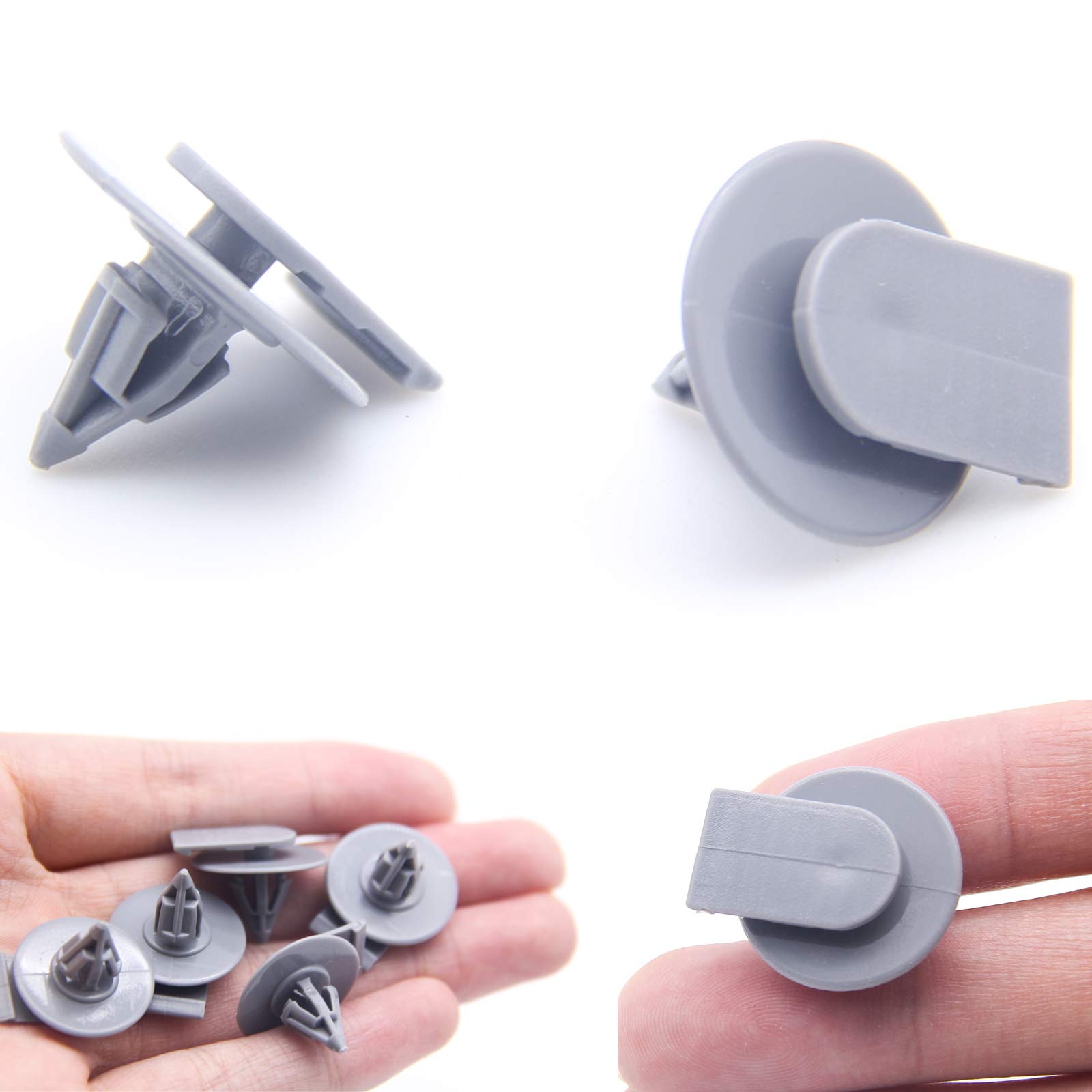 R50 R52 R53 R56 Wheel Arch Trim Clips Replacement - 50Pcs Exterior Plastic Clips (Part# 07 132 757 821) - Perfect for MINI Cooper Body Panel & Fender Repair