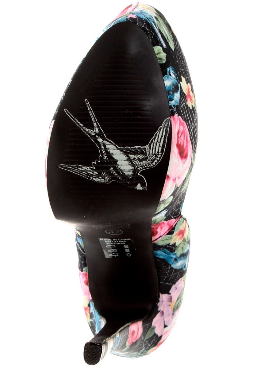 Iron Fist Women's Pretty Bird Super Platform Heels - Gothic Punk Fashion Shoes for Women, Comfortable High Heels for Parties, Nightclubs & Cosplay