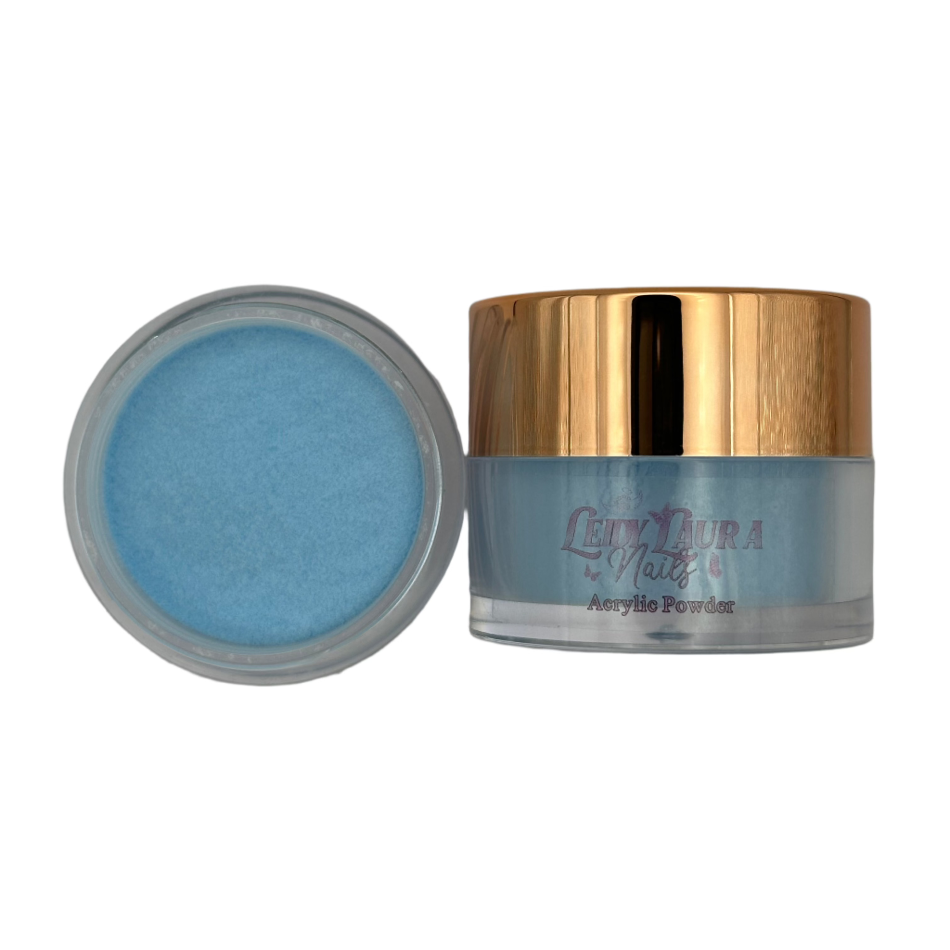3D Baby Blue 098 Acrylic Art Powder (0.50 oz) - Perfect for Nail Art, Resin Crafts, and DIY Decoration Projects