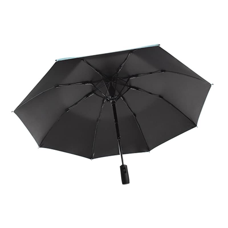 Portable Electric Cooling Fan UV Sun Protection Rainproof Umbrella - Perfect for Outdoor Activities, Beach, Camping & Travel