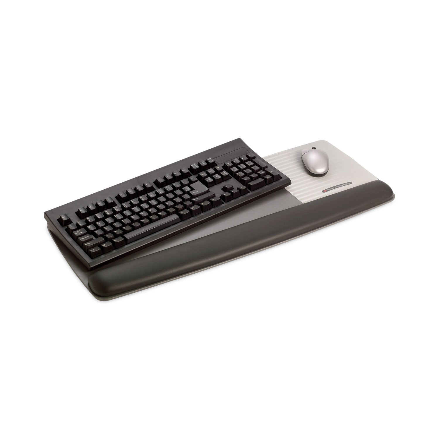 3M™ Antimicrobial Gel Mouse Pad with Keyboard Wrist Rest - 25.5