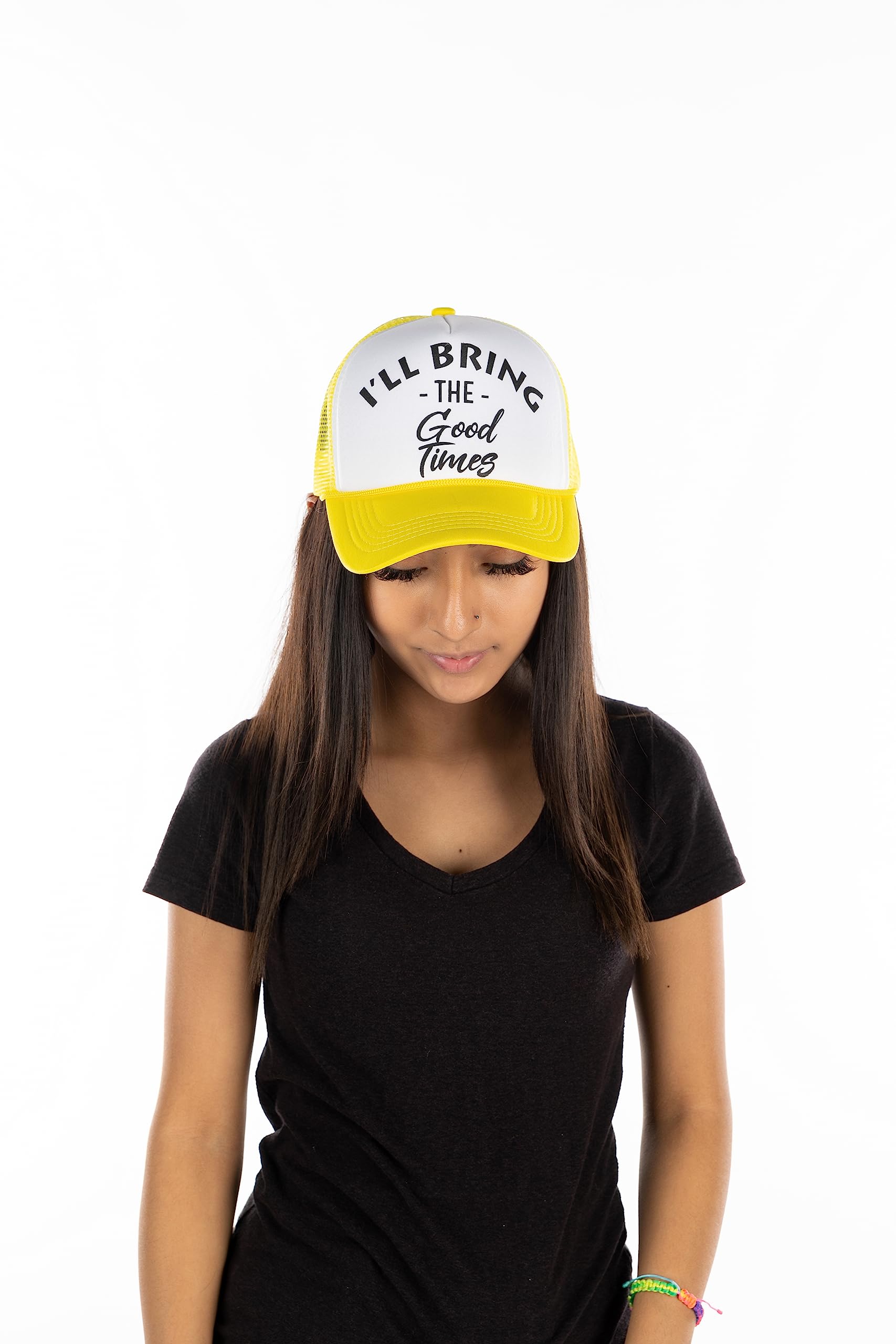 Funky Junque Bride-to-Be Bachelorette Party Foam Trucker Snapback Hat - Perfect for Bachelorette Parties, Bridal Showers & Girls' Night Out
