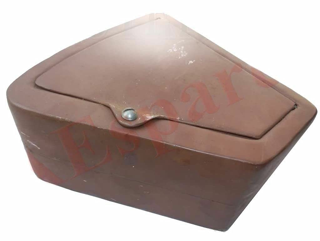 Norton Tool Box Compatible with 16H Model Motorcycle - Durable Raw Bare Metal Toolbox for Motorcycle Maintenance & Repair | Perfect for Garage, Workshop & DIY Projects