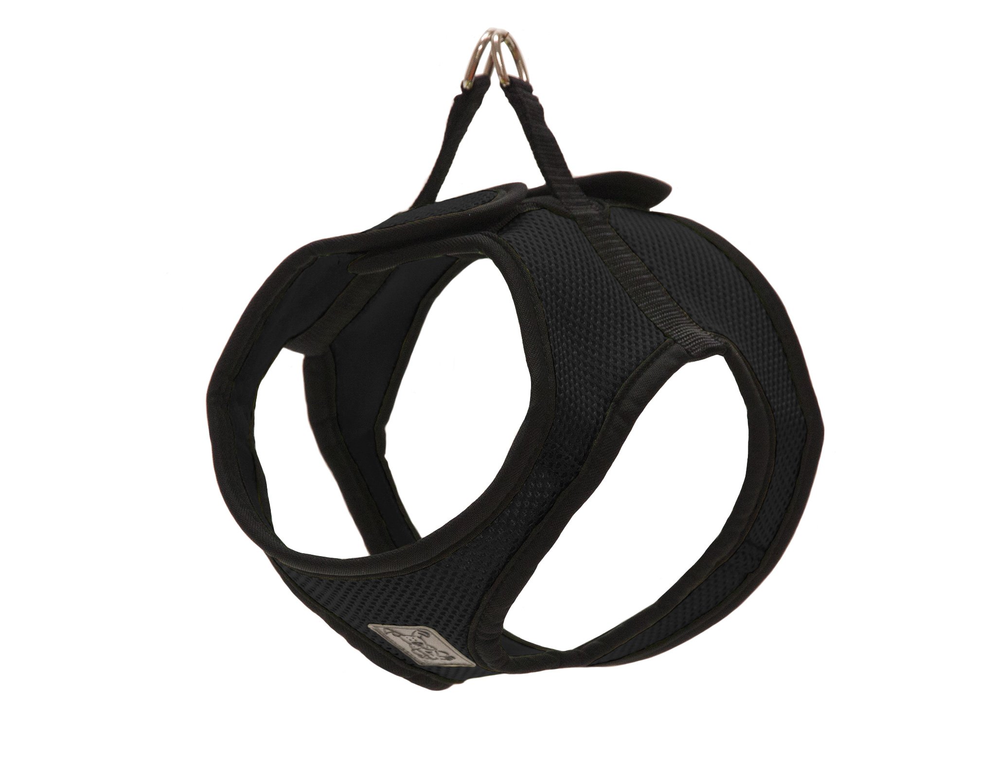 RC Pet Products Step-in Cirque Soft Walking Dog Harness - Adjustable & Breathable for Small Dogs (Black) | Perfect for Daily Walks, Training & Outdoor Adventures