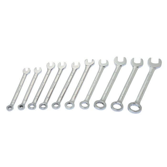 Pros'Kit HW-609B 10-Piece Mini Electronic Combination Metric Wrench Set - Precision Hardware Repair Tool Kit for Electronics, Bicycles & Small Appliances - Ideal for DIY, Home Maintenance and Professional Technicians