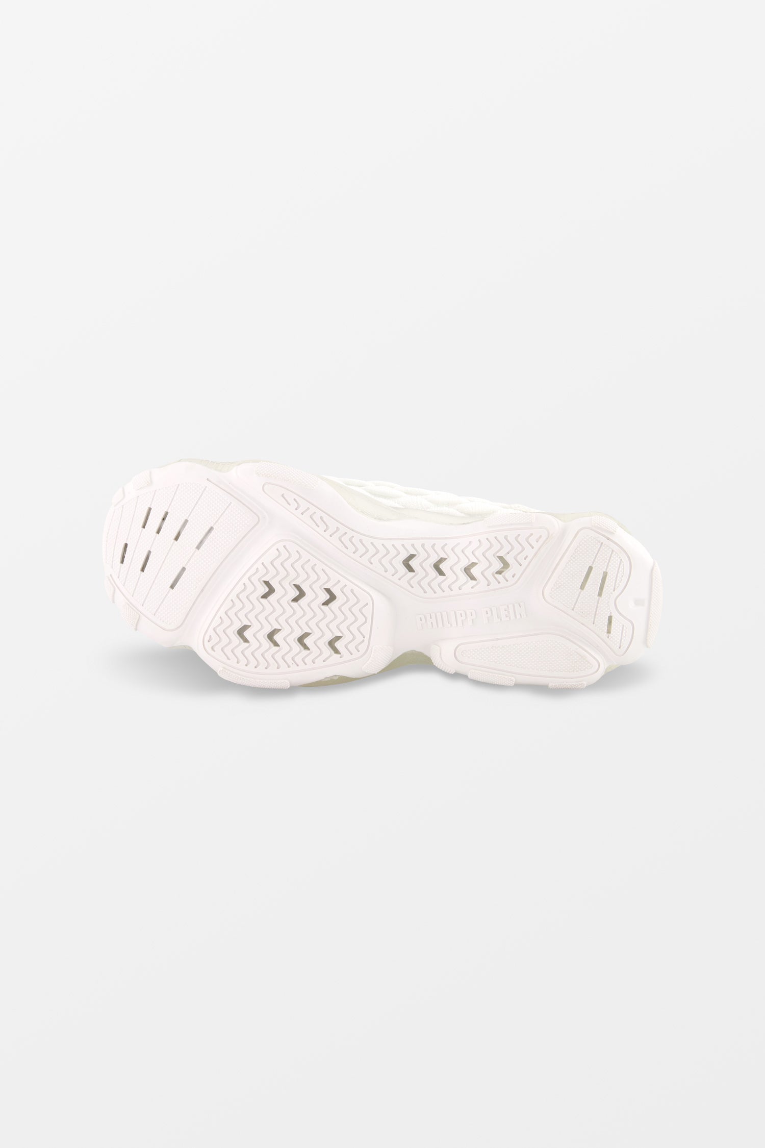 Philipp Plein White HYPER $HOCK Wit Sneakers - Stylish Men's Fashion Sneakers for Casual Wear & Street Style Outfits