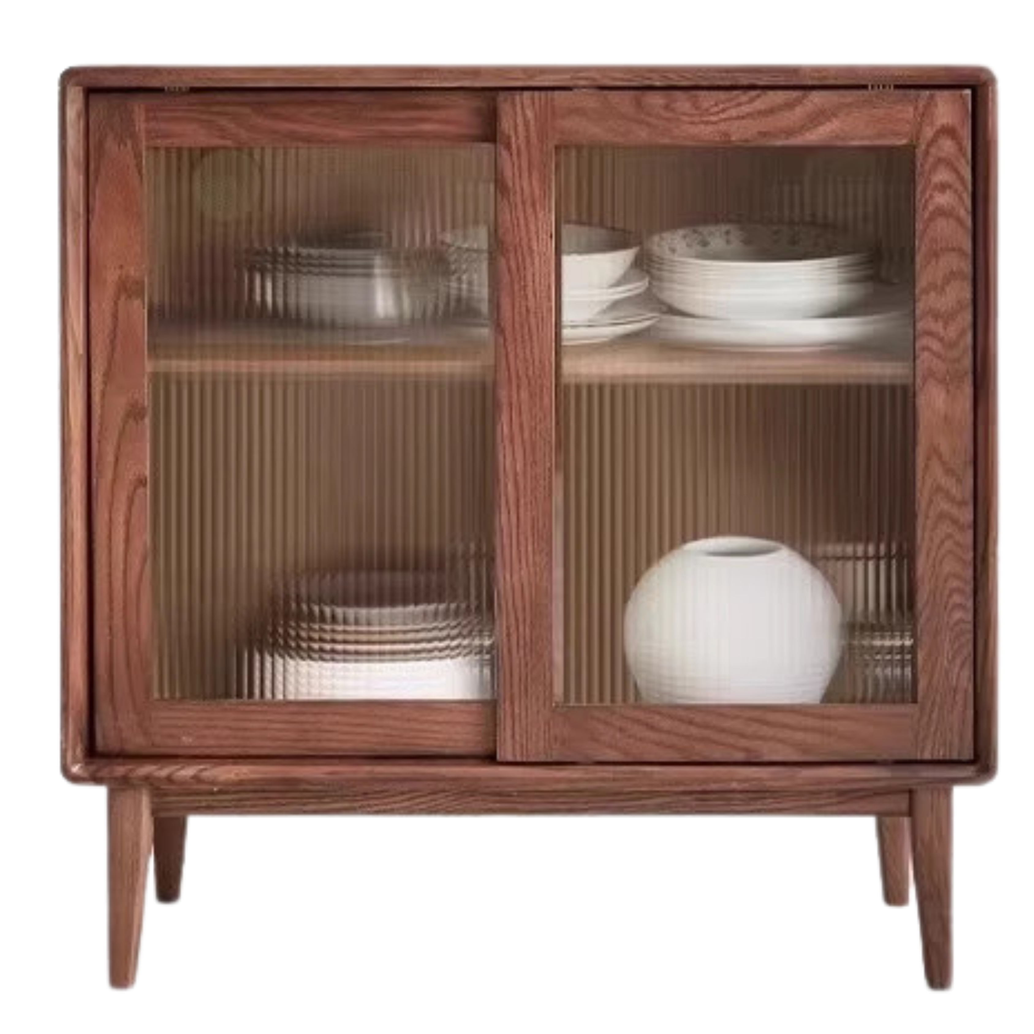 29.5x15.8x31.9 inch / 75x40x81сm / Walnut color / sideboard