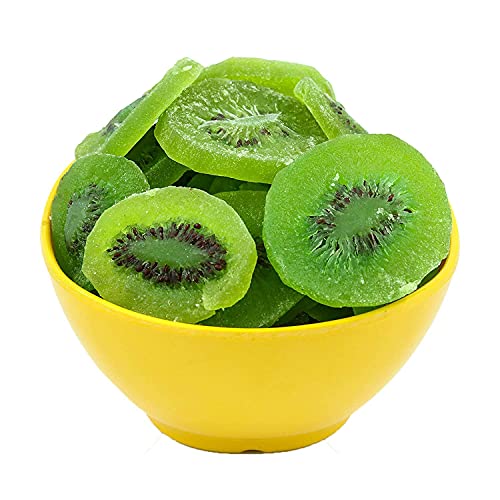 Premium Dried Kiwi Slices 800g - Sweet Candied Kiwi Snack - All Natural Dehydrated Fruit for Baking, Trail Mix & Healthy Snacking