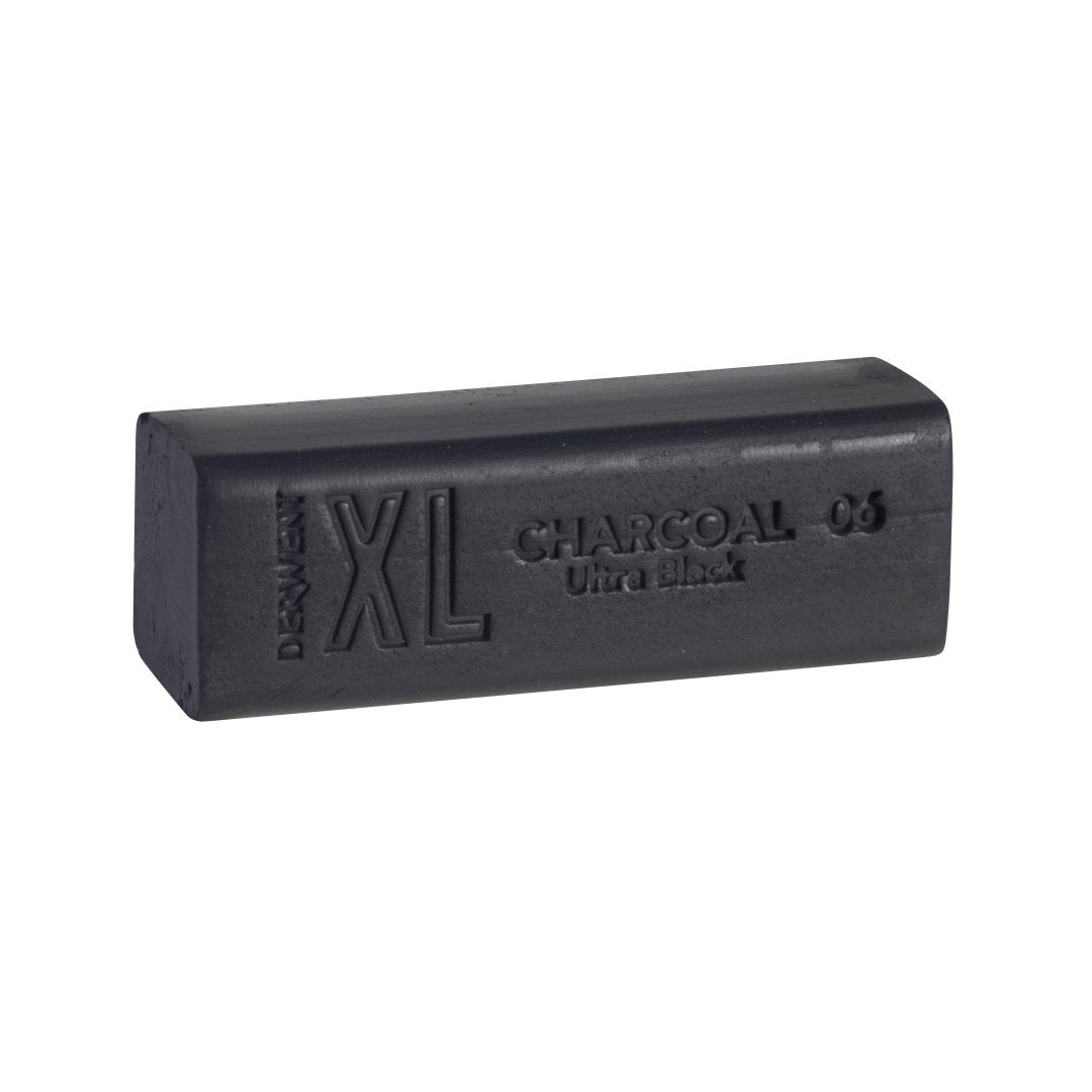 Derwent Charcoal XL Block - Premium Artist Drawing Charcoal for Sketching & Shading - Ideal for Professional Artists & Students - Perfect for Portraits, Landscapes & Detailed Artwork