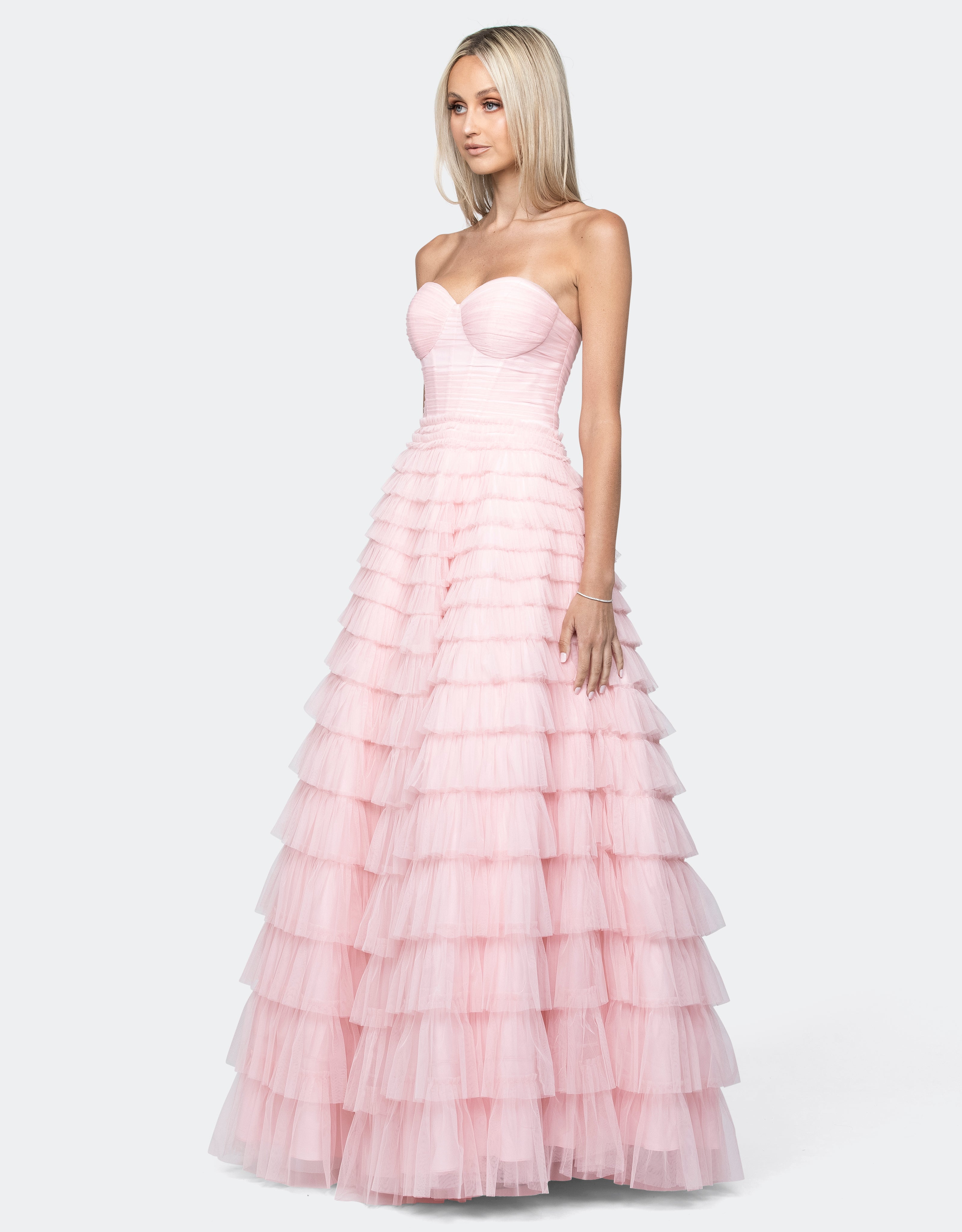Serenity Sweetheart Strapless Ball Gown Wedding Dress - Elegant A-Line Bridal Gown for Prom, Quinceañera & Formal Events