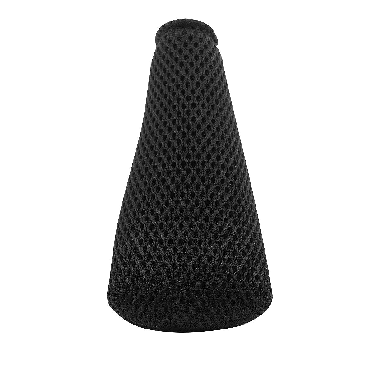 Premium Leather & Mesh Golf Club Head Covers - All Black Design Fits All Major Golf Brands (Driver, Putter, Irons) | Durable Protection for Indoor/Outdoor Courses & Travel