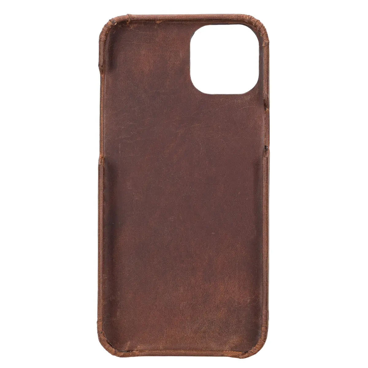 Distressed Brown Leather Magnetic Wallet Case for iPhone 14 Plus - Premium RFID Blocking & Secure Card Holder - Perfect for Travel, Business & Everyday Use