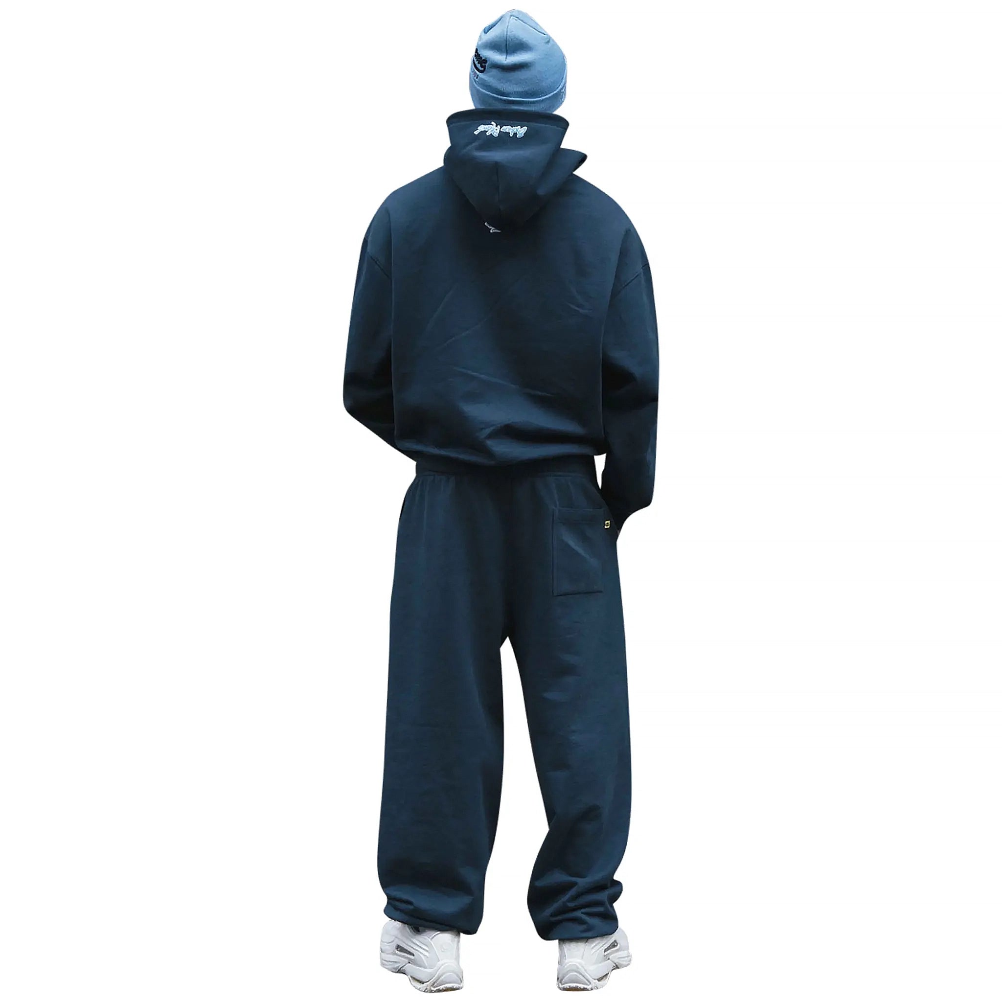 Broken Planet Space Club Outerspace Blue Hoodie - Trendy Streetwear Pullover for Men & Women | Perfect for Casual Wear, Gym, and Outdoor Activities