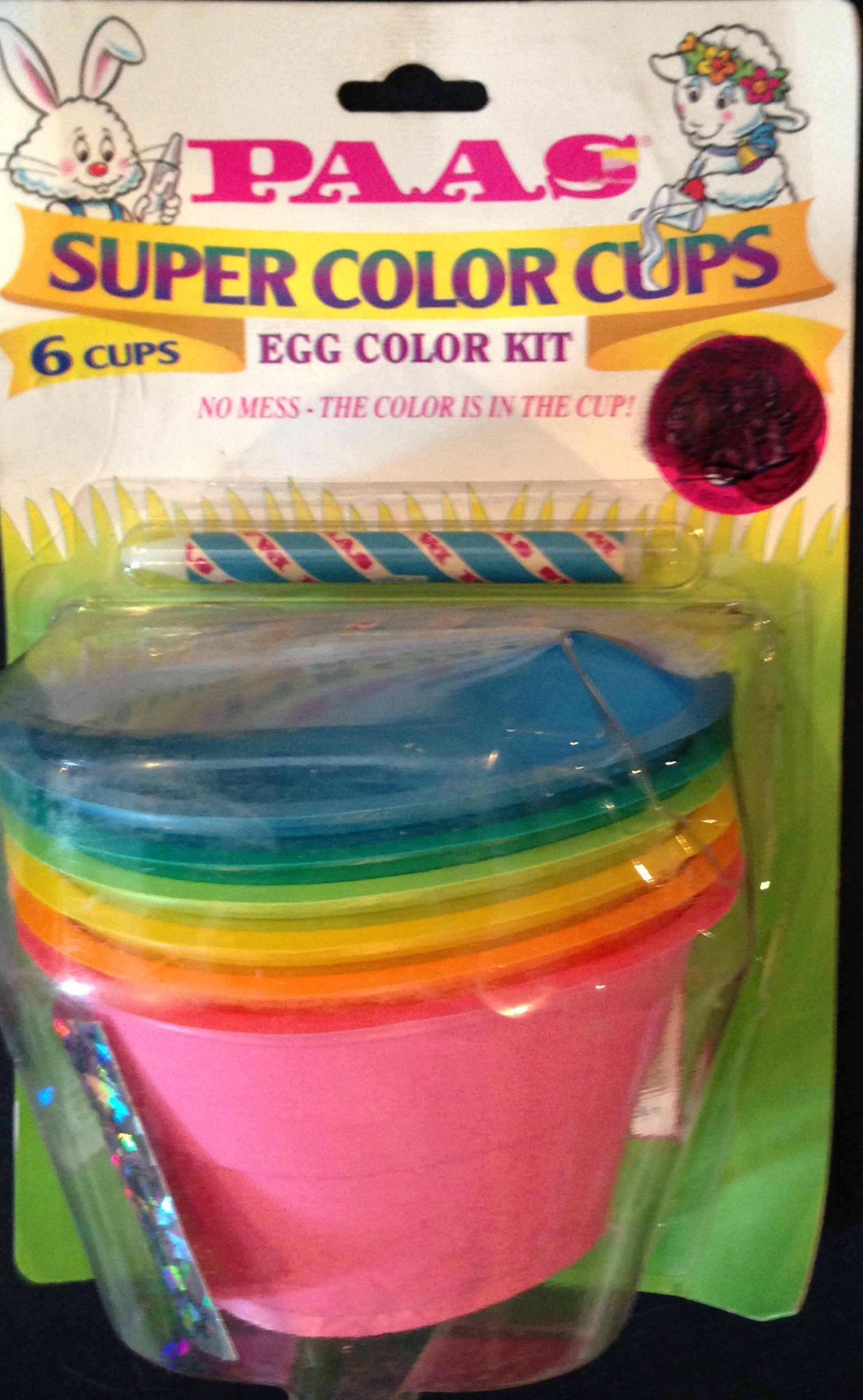 Vibrant Plastic Easter Egg Coloring Kit - 12 Assorted Colors for DIY Egg Decorating - Perfect for Easter Crafts, Party Favors & Kids' Activities