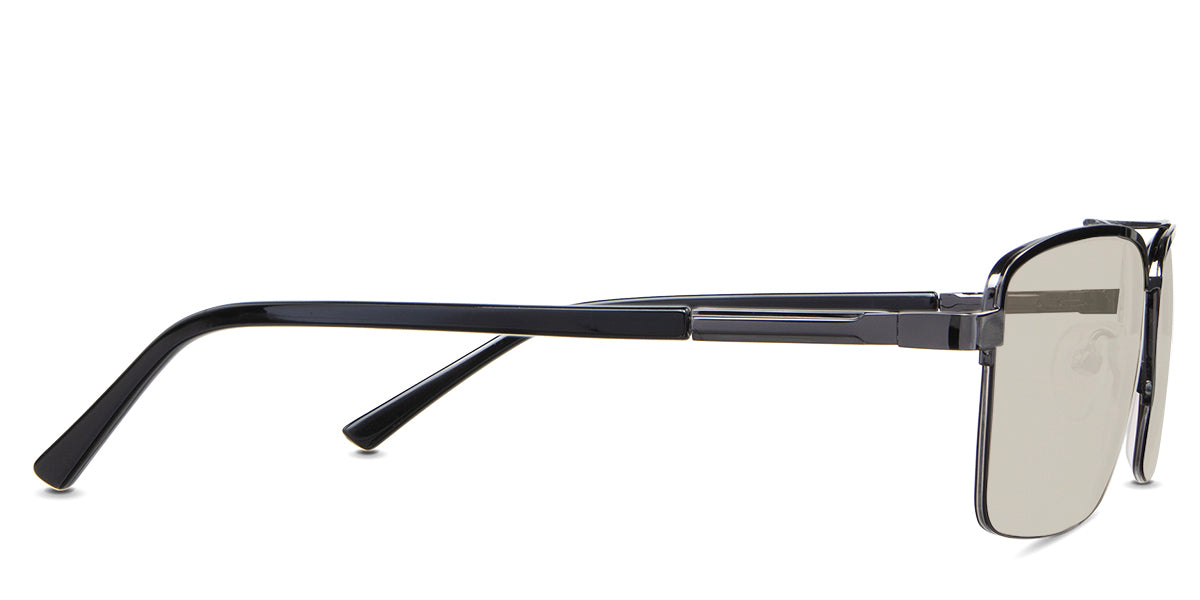 Hadley Men's Prescription Tinted Glasses - Stylish UV Protection Eyewear for Men | Perfect for Driving, Outdoor Activities & Everyday Use