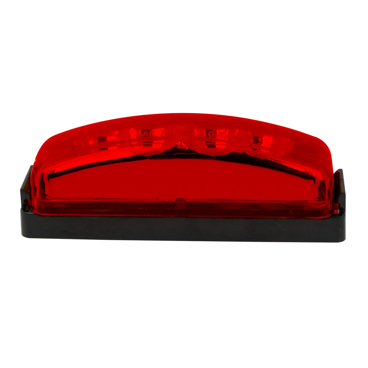 GG Grand General 77852 Red/Red Spyder LED Marker Light - Rectangular Design with Black Bracket - Perfect for Trucks, Trailers & Off-Road Vehicles