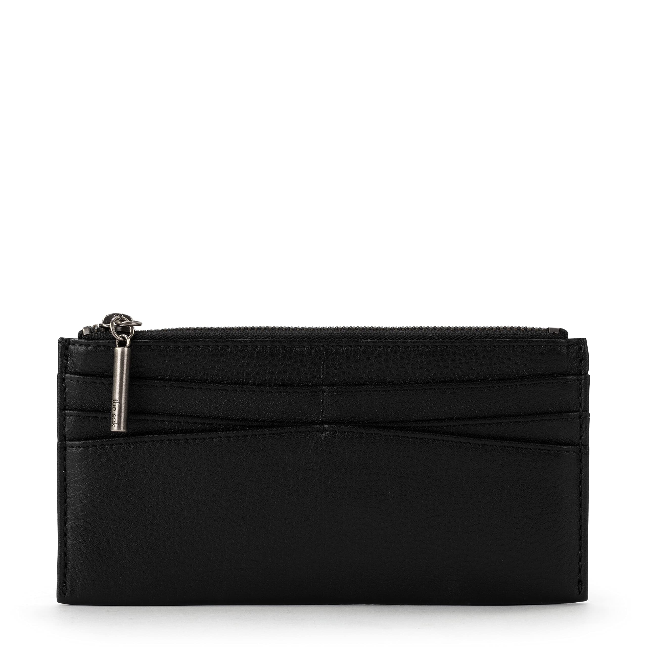 The Sak Women's Neva Large Leather Card Wallet - RFID Blocking Slim Bifold Wallet for Credit Cards & Cash | Perfect for Travel, Shopping & Everyday Use